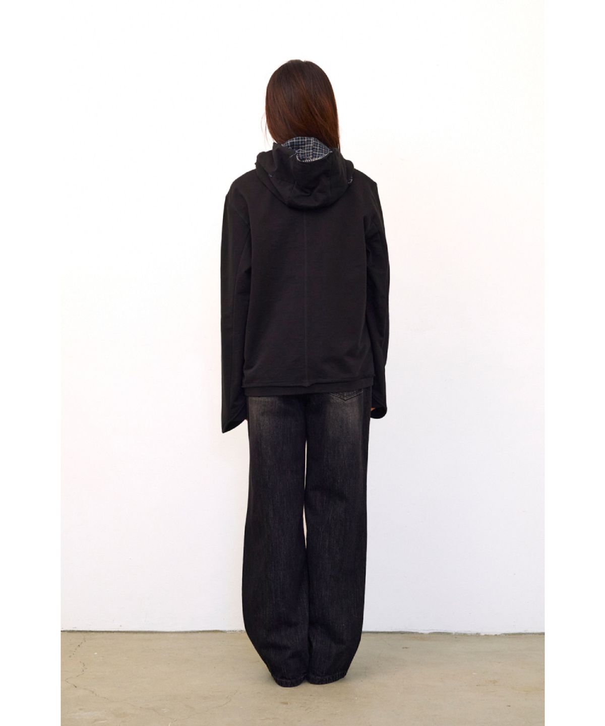 해칭룸(HATCHINGROOM) Harness Jeans Black