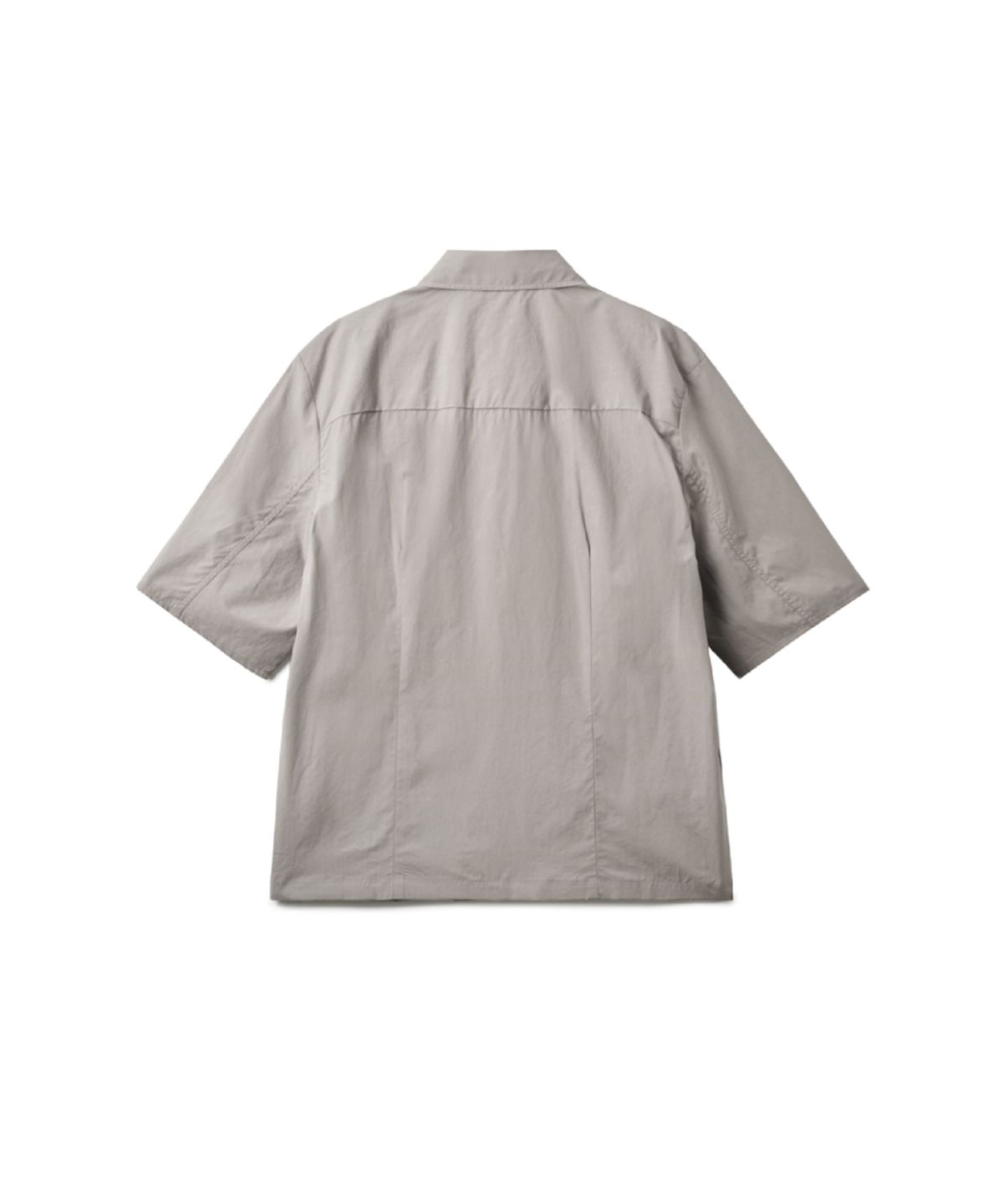 해칭룸(HATCHINGROOM) Double Breasted Shirket Mud Grey