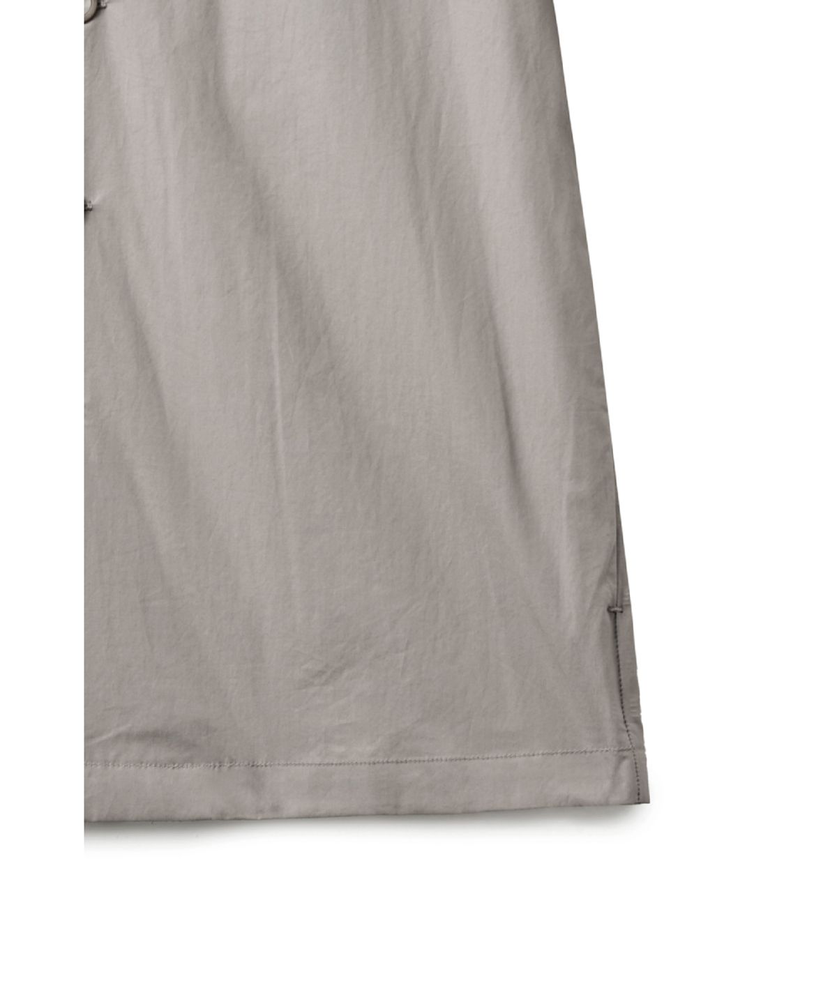 해칭룸(HATCHINGROOM) Double Breasted Shirket Mud Grey