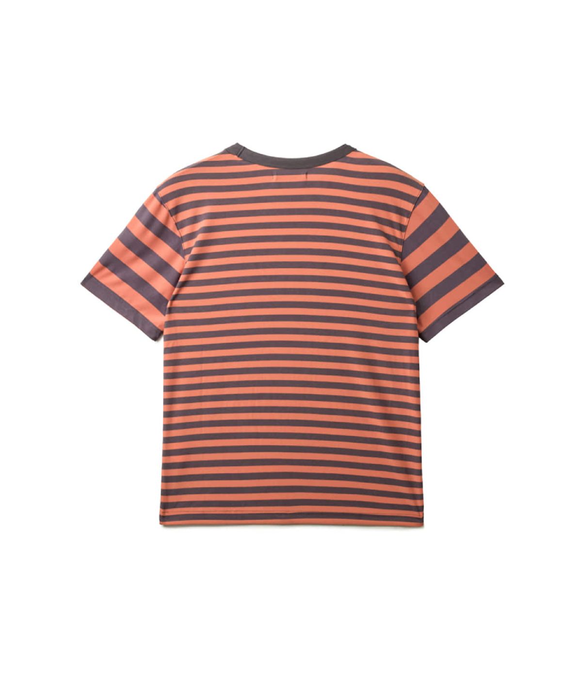 해칭룸(HATCHINGROOM) Triple Pocket Tee Stripe Orange