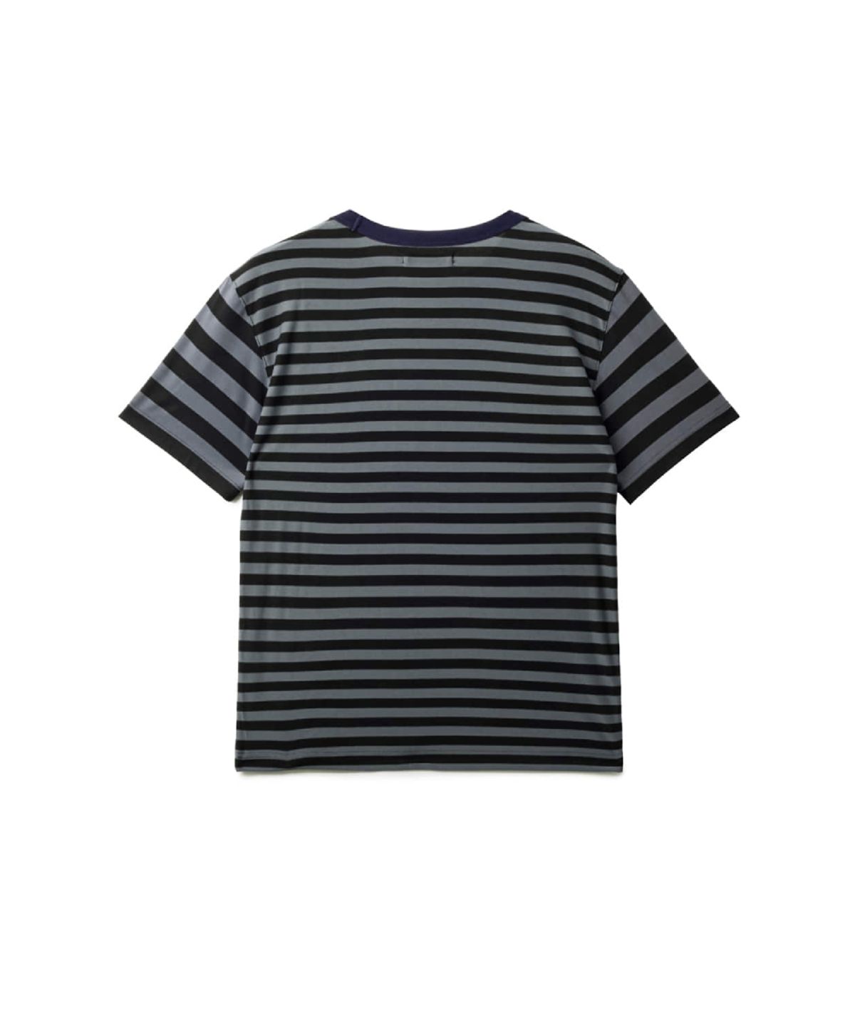 해칭룸(HATCHINGROOM) Triple Pocket Tee Stripe Graphite