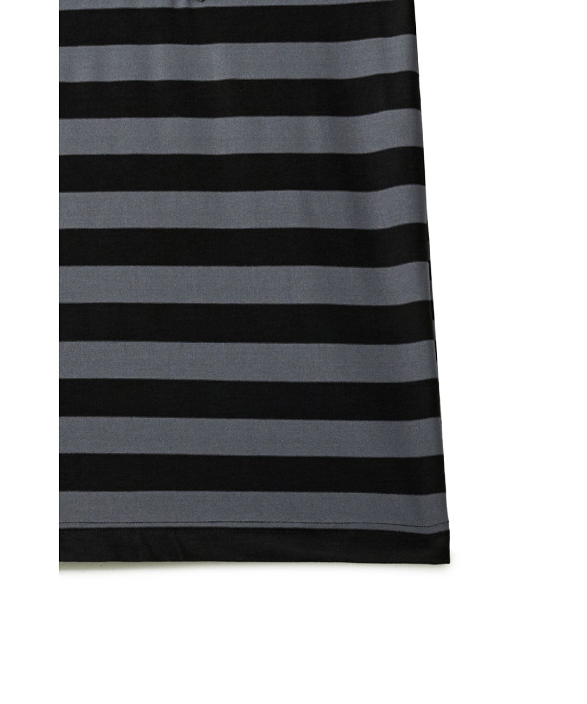 해칭룸(HATCHINGROOM) Triple Pocket Tee Stripe Graphite
