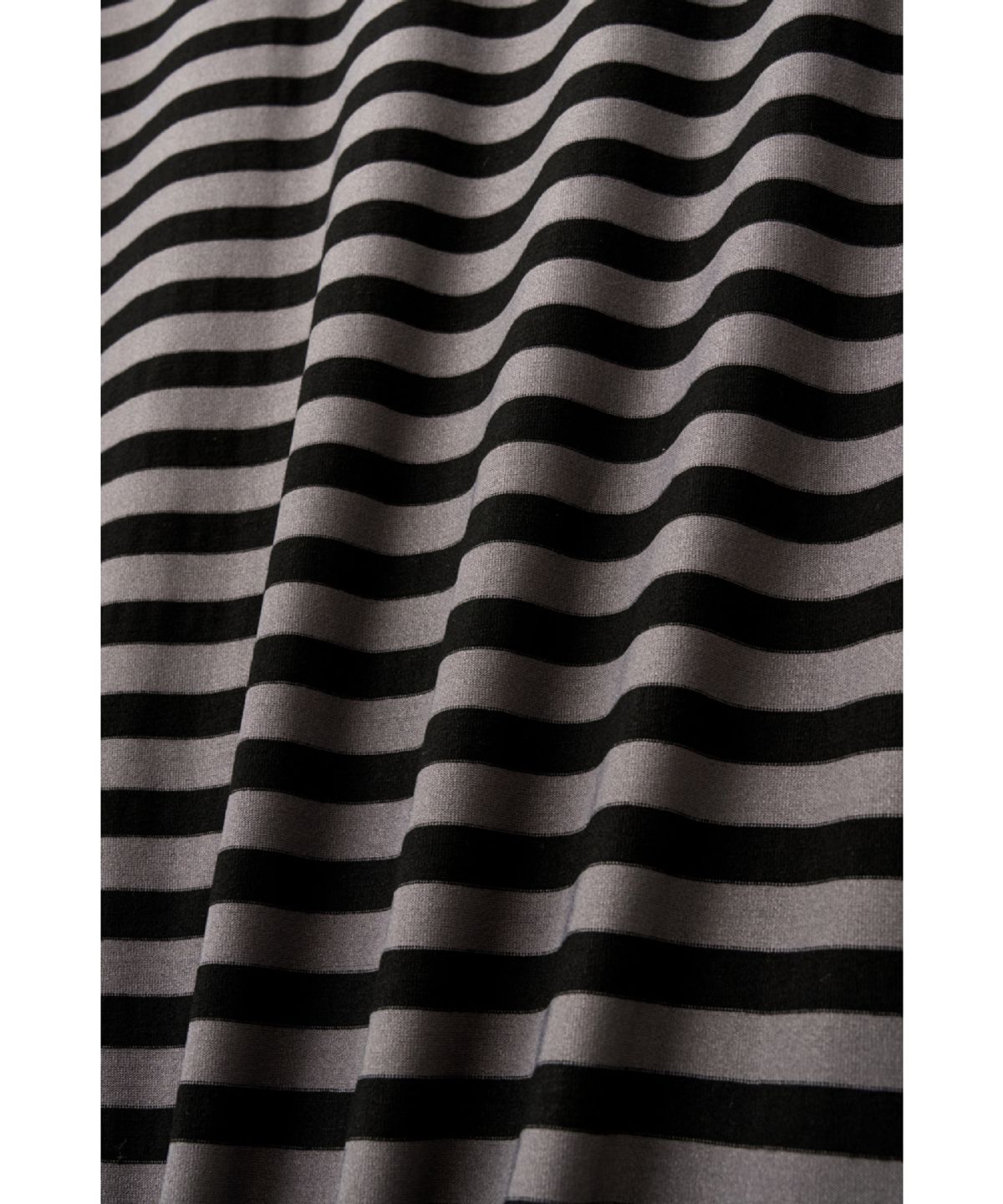 해칭룸(HATCHINGROOM) Triple Pocket Tee Stripe Brown Charcoal