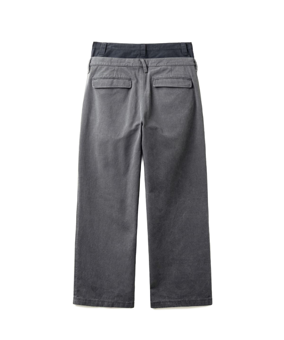 해칭룸(HATCHINGROOM) Double Waist Pants Charcoal