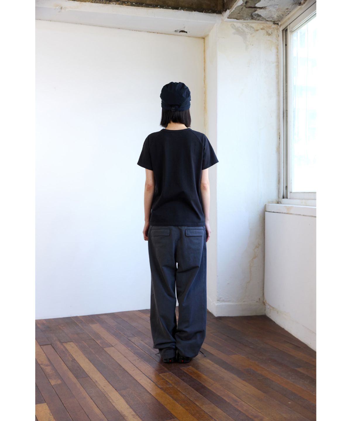 해칭룸(HATCHINGROOM) Double Waist Pants Charcoal