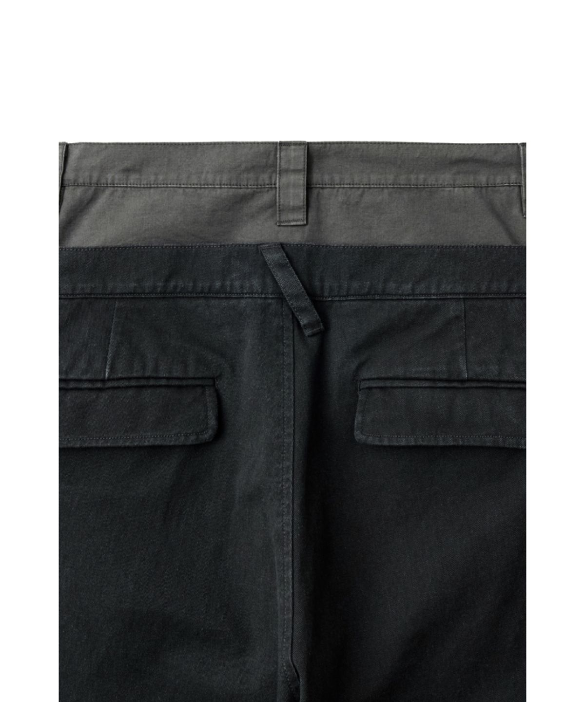 해칭룸(HATCHINGROOM) Double Waist Pants Black