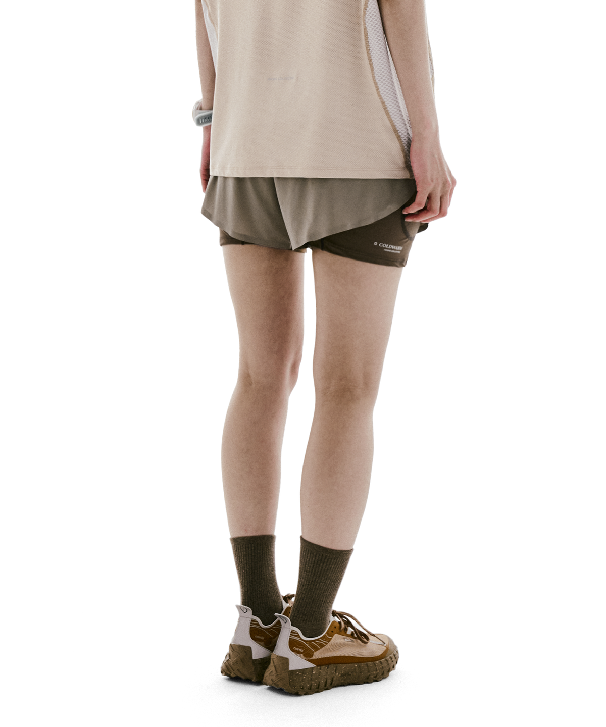 콜드웜(COLDWARM) Distance Liner Shorts (Savannah Tan) - Women