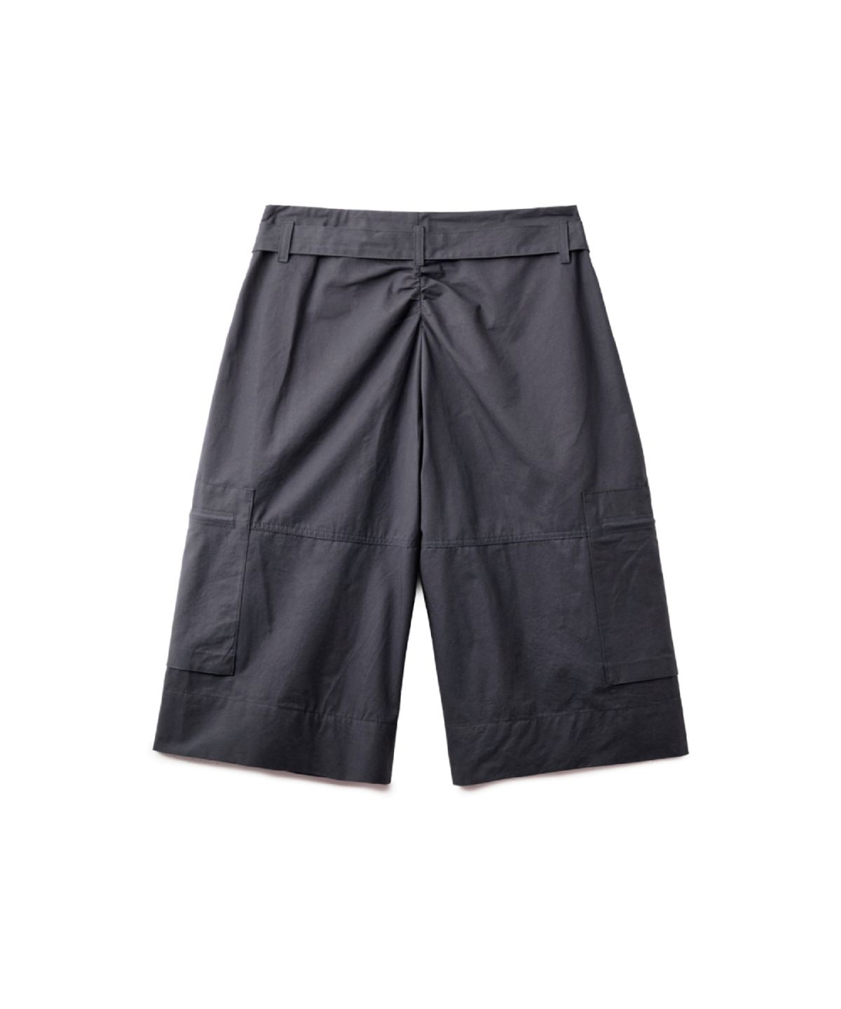 해칭룸(HATCHINGROOM) Roll up Fatigue Shorts Dark Purple