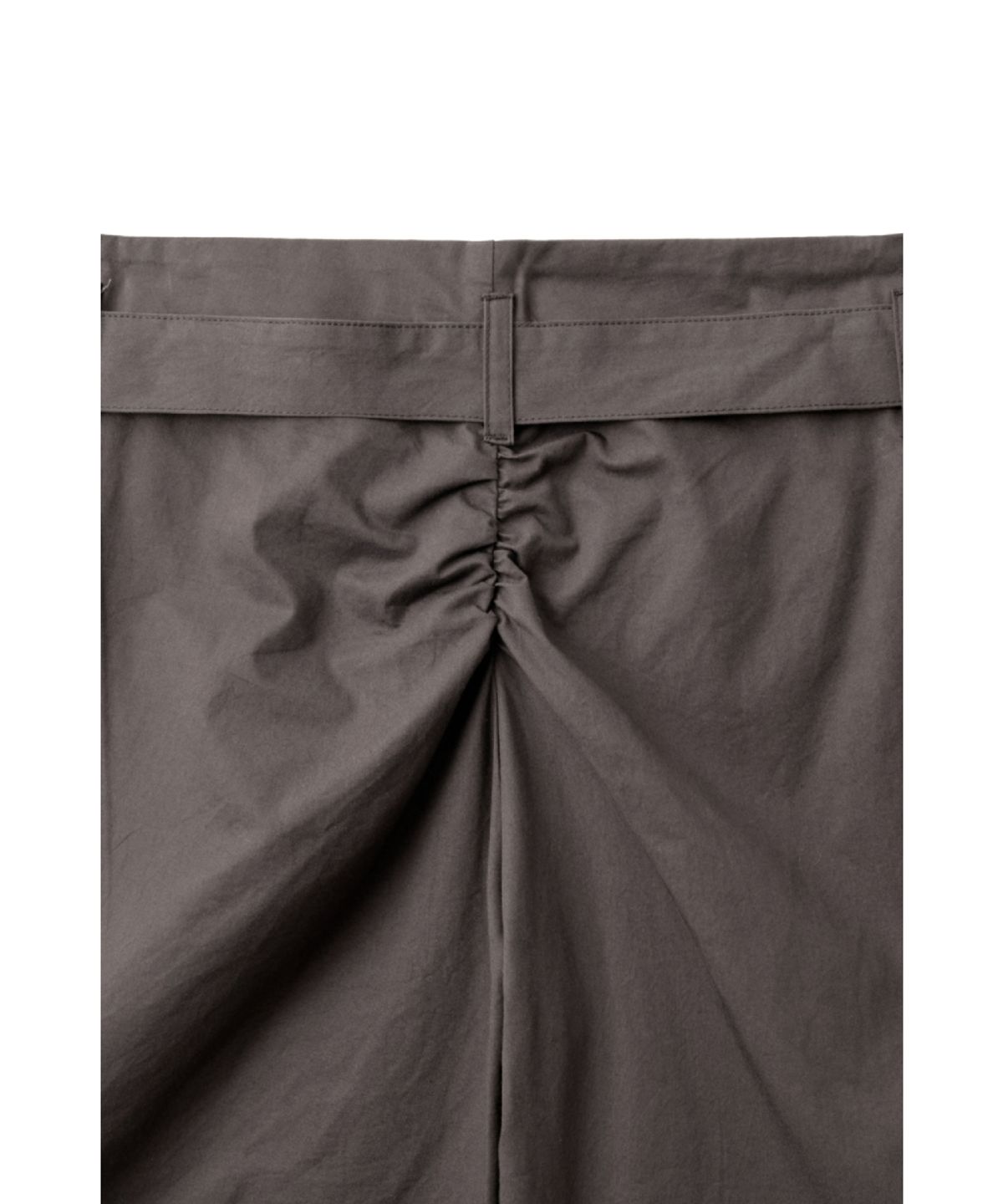 해칭룸(HATCHINGROOM) Roll up Fatigue Shorts Dark Brown