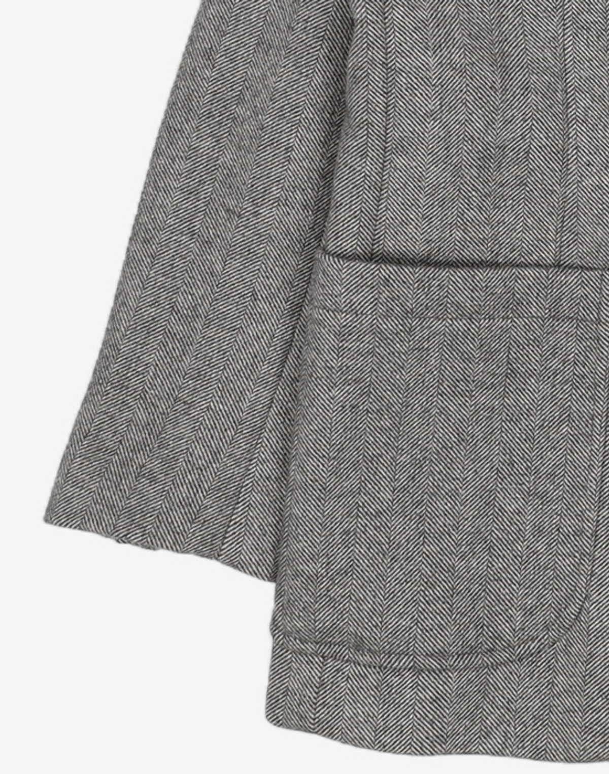 가먼트레이블(GARMENT LABLE) Herringbone Short Coat S