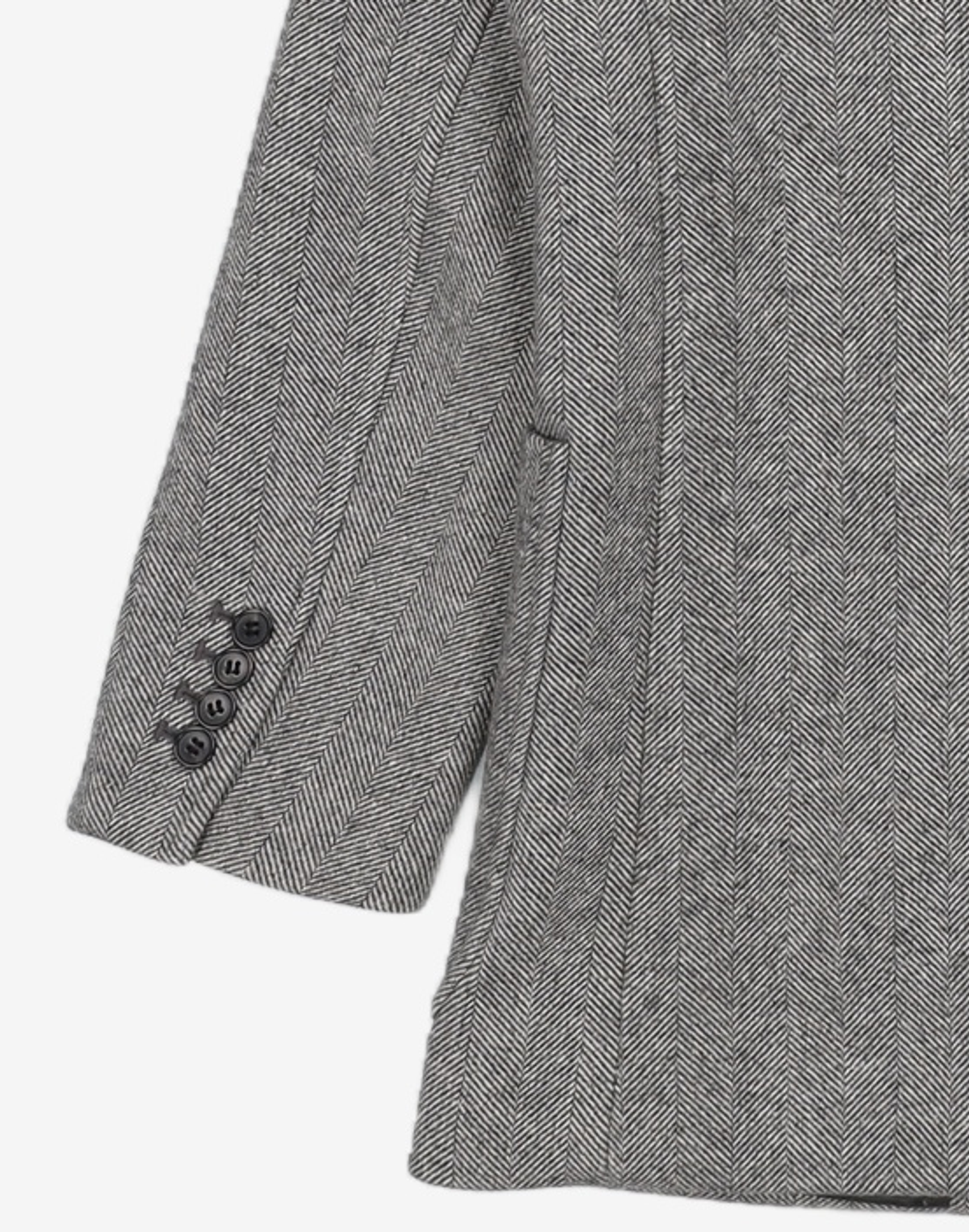 가먼트레이블(GARMENT LABLE) Herringbone Short Coat S