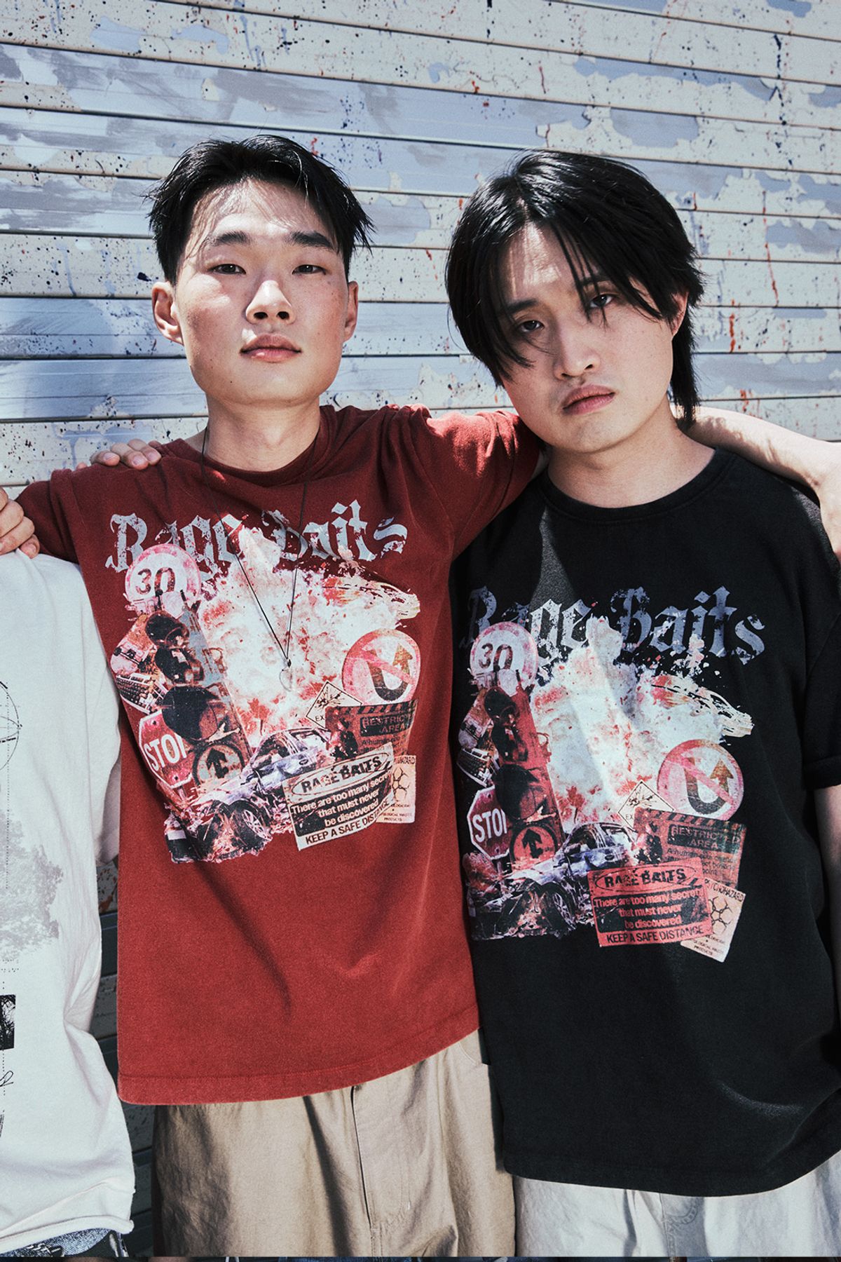 메아(MEA) RAGE BAITS DYEING T-SHIRT [BLACK]