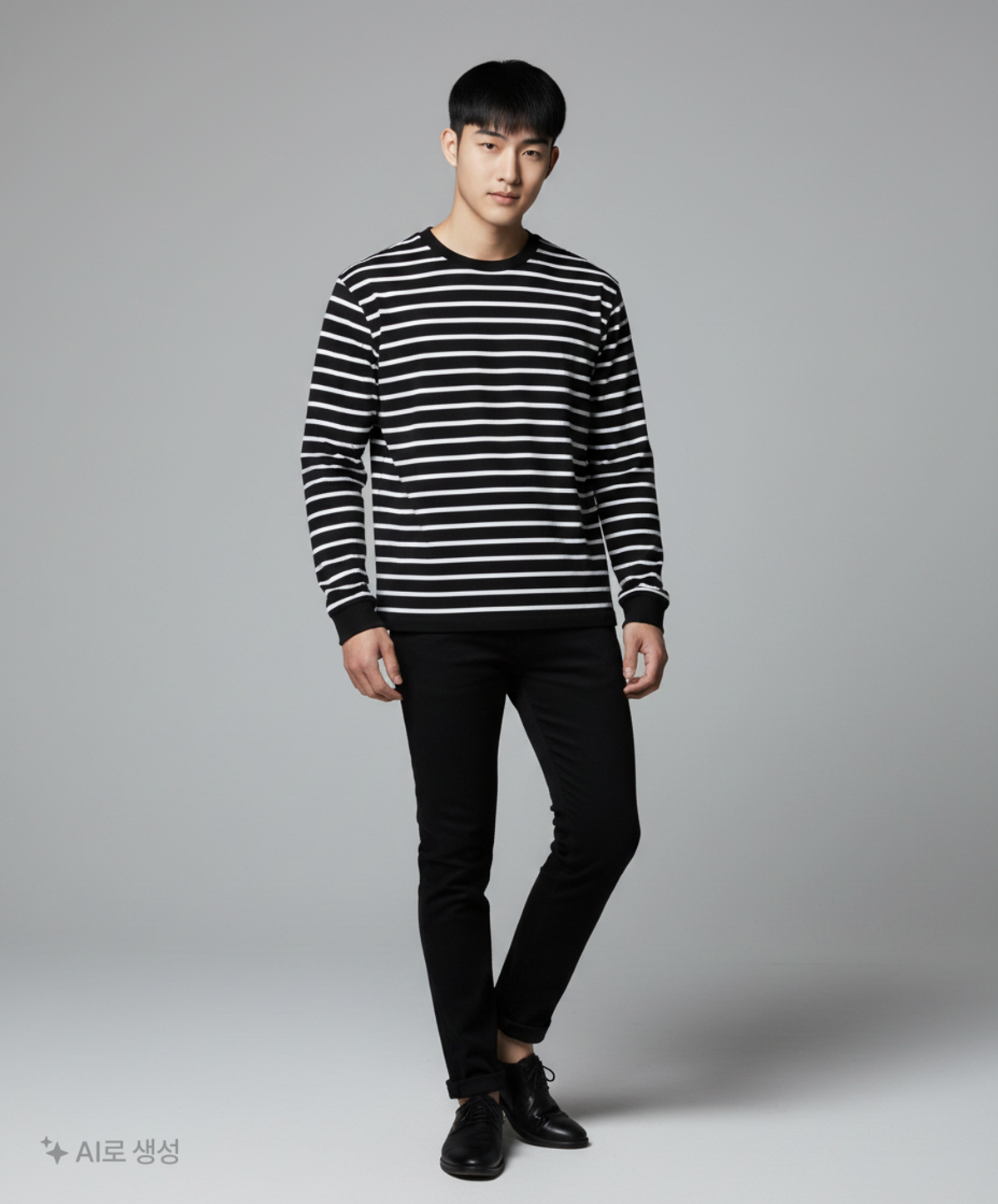 무신사 스탠다드(MUSINSA STANDARD) 긴소매 티셔츠 M