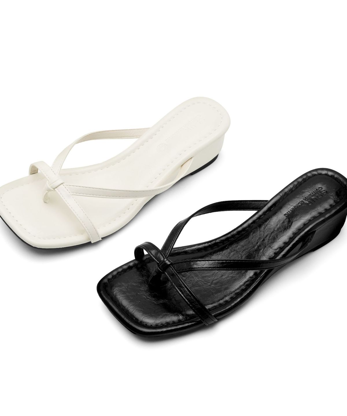 스퍼(SPUR) Vlog Flipflop Mule Sandal 플립플랍 뮬 샌들 5.5cm -WS9061 (2color)