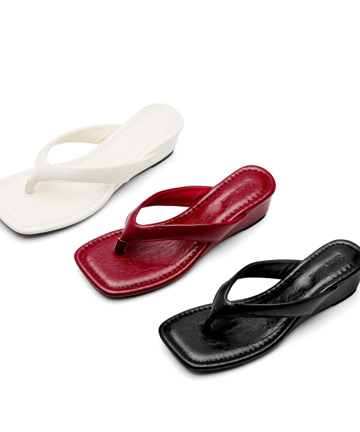 스퍼(SPUR) Vlog Flipflop Mule Sandal 플립플랍 뮬 샌들 5.5cm  -WS9060 (3color)
