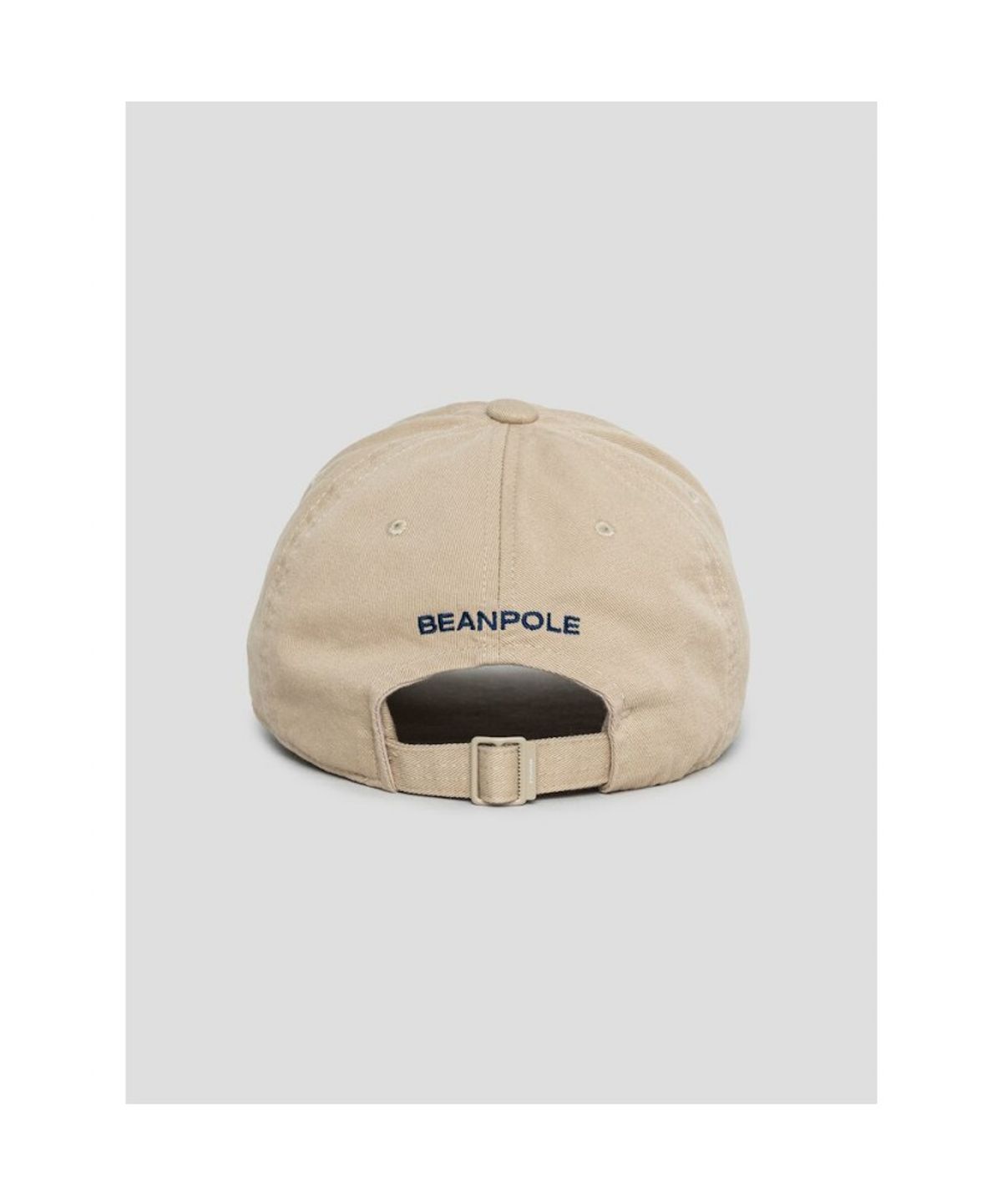 빈폴 액세서리(BEANPOLE ACCESSORY) 코튼트윌 로고 워싱 볼캡 - 베이지