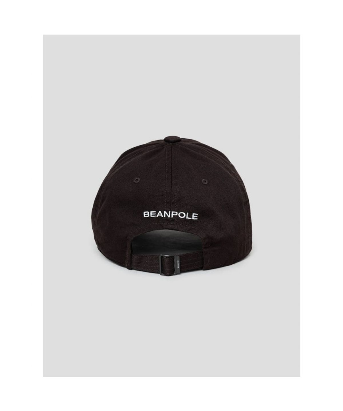 빈폴 액세서리(BEANPOLE ACCESSORY) 코튼트윌 로고 워싱 볼캡 - 브라운