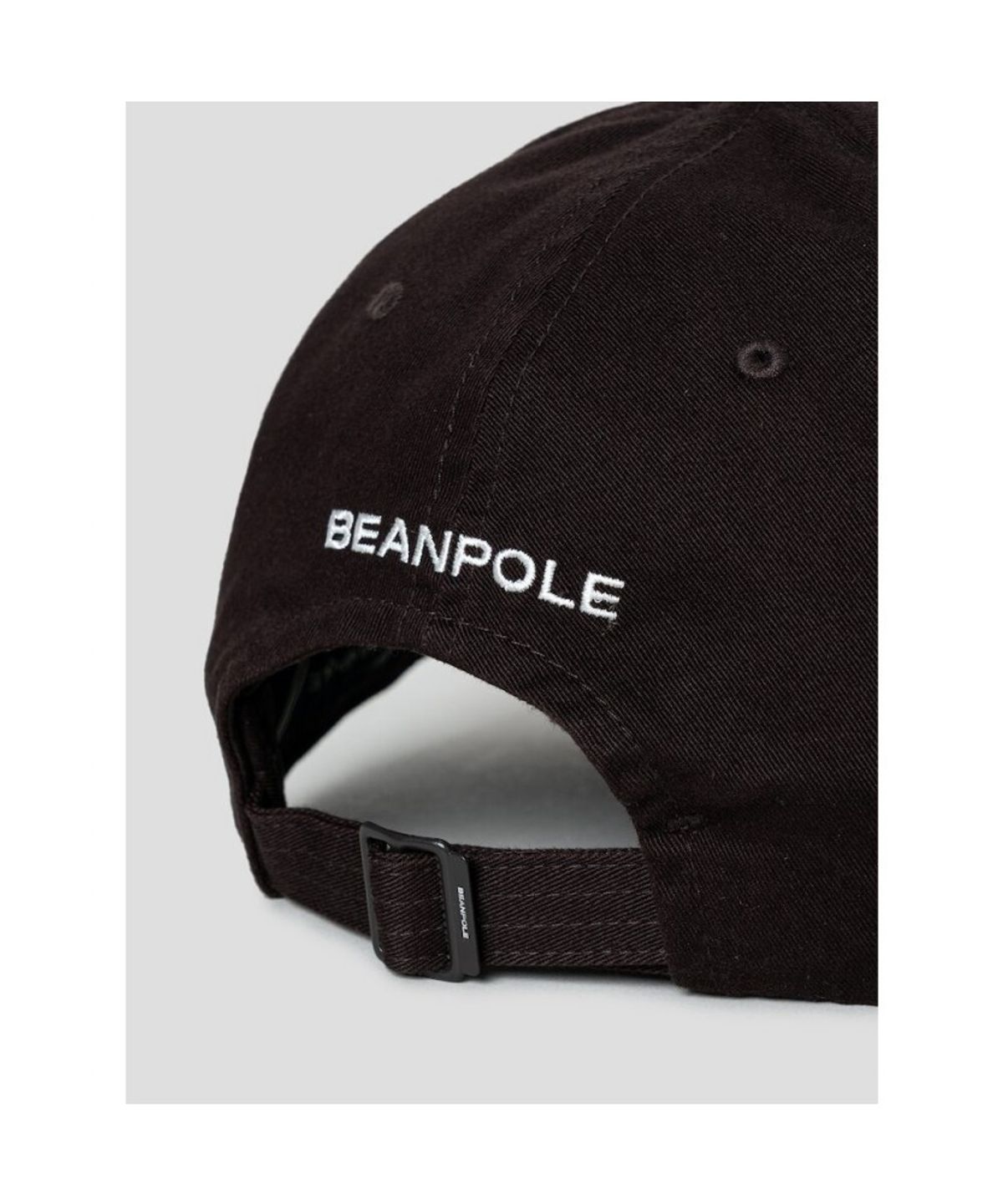 빈폴 액세서리(BEANPOLE ACCESSORY) 코튼트윌 로고 워싱 볼캡 - 브라운