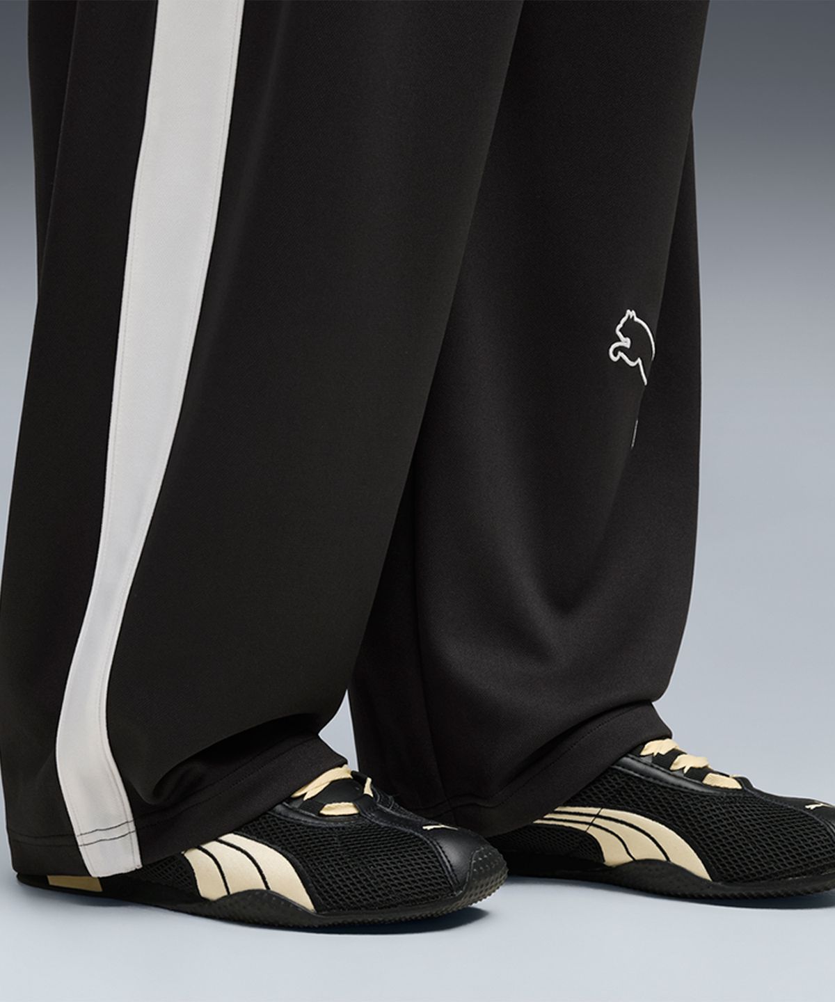 푸마(PUMA) H-Street 메쉬 - 푸마 블랙-버터크림 / 407266-04
