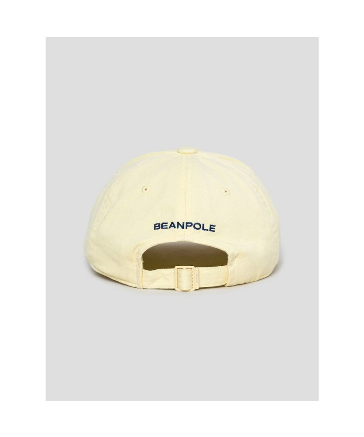 빈폴 액세서리(BEANPOLE ACCESSORY) 코튼트윌 로고 워싱 볼캡 - 옐로우