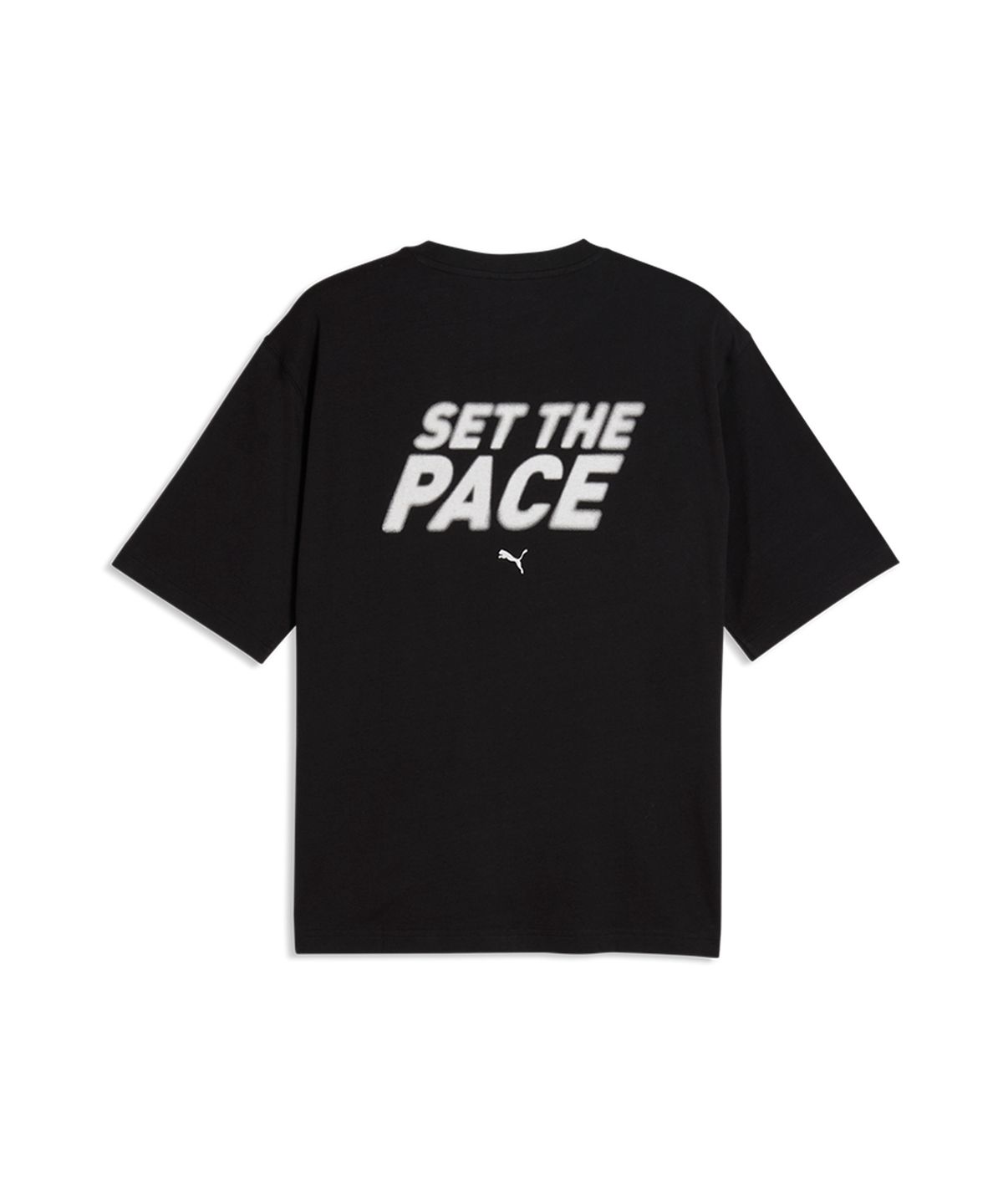 푸마(PUMA) 런 컬쳐 컬렉티브 박시 그래픽 티 - 푸마 블랙 / 639095-01
