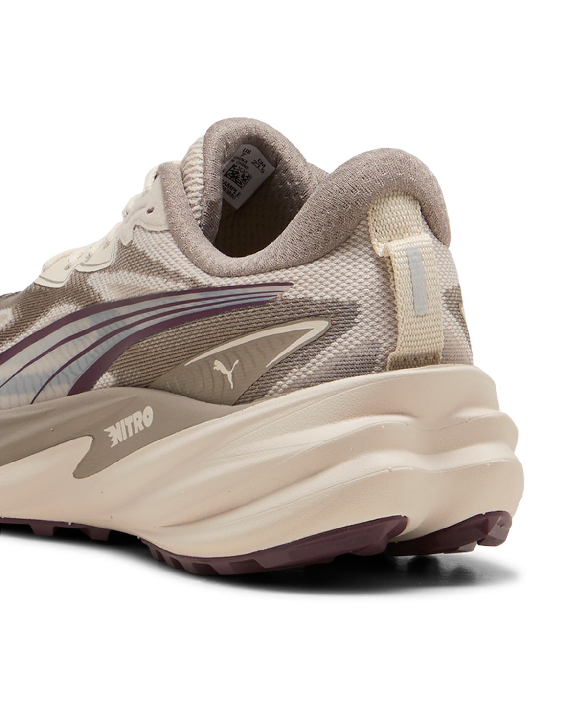 푸마(PUMA) 벨로시티 나이트로 트레일 우먼스 - 실버 포그-루비 느와르-무스 그레이 / 312951-07