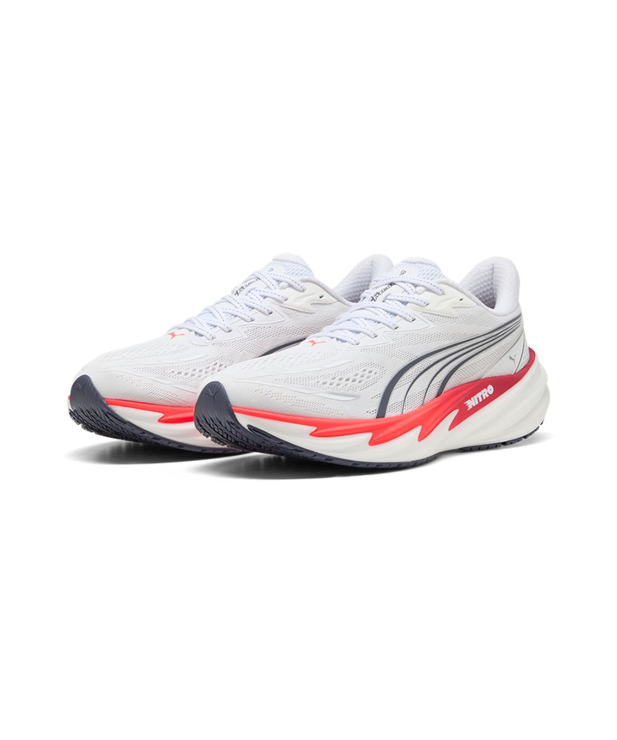 푸마(PUMA) 벨로시티 나이트로 5 - 푸마 화이트-울트라 레드 / 312944-05