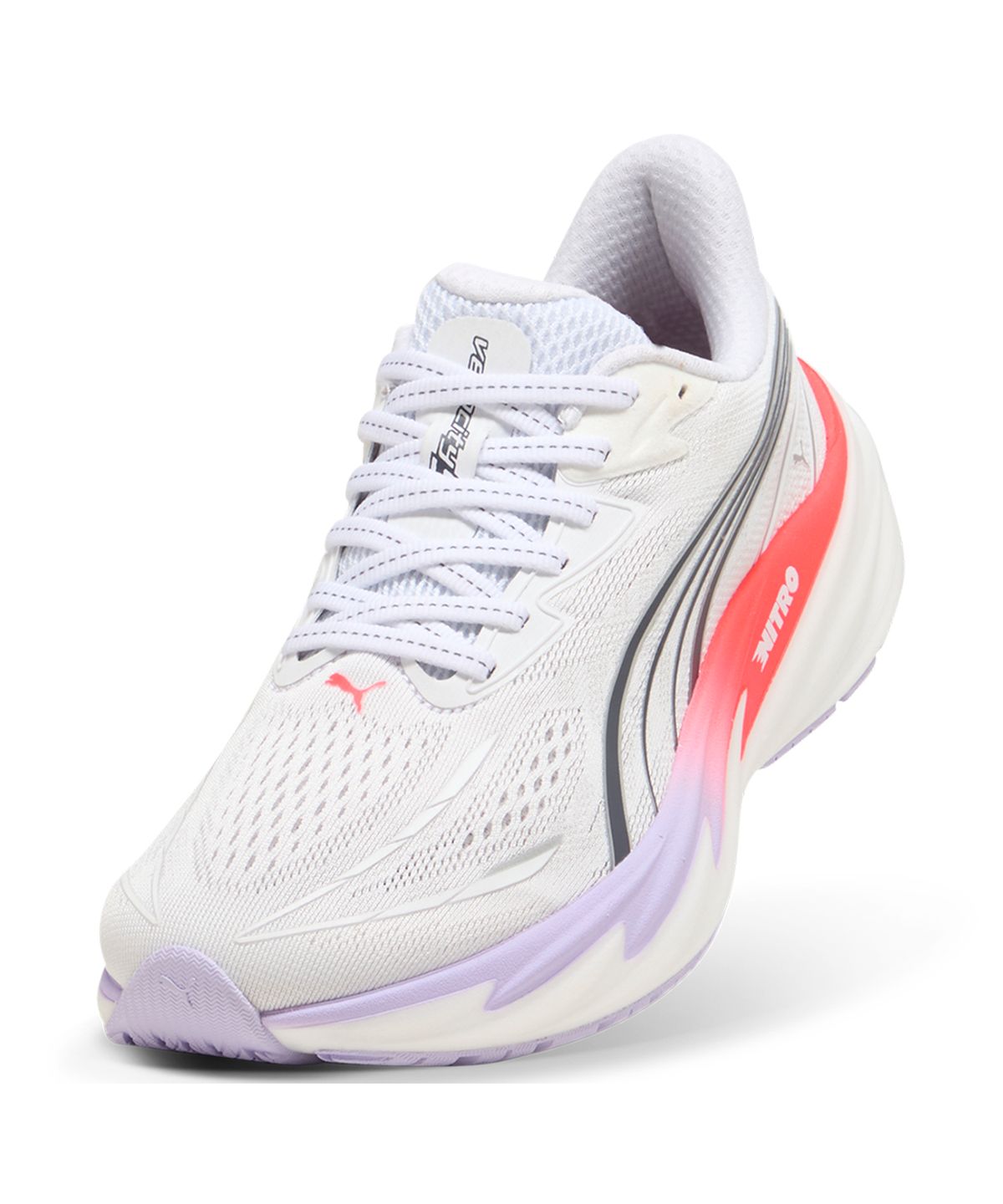 푸마(PUMA) 벨로시티 나이트로 5 우먼스 - 푸마 화이트-울트라 레드-라이트 라벤더 / 312945-05