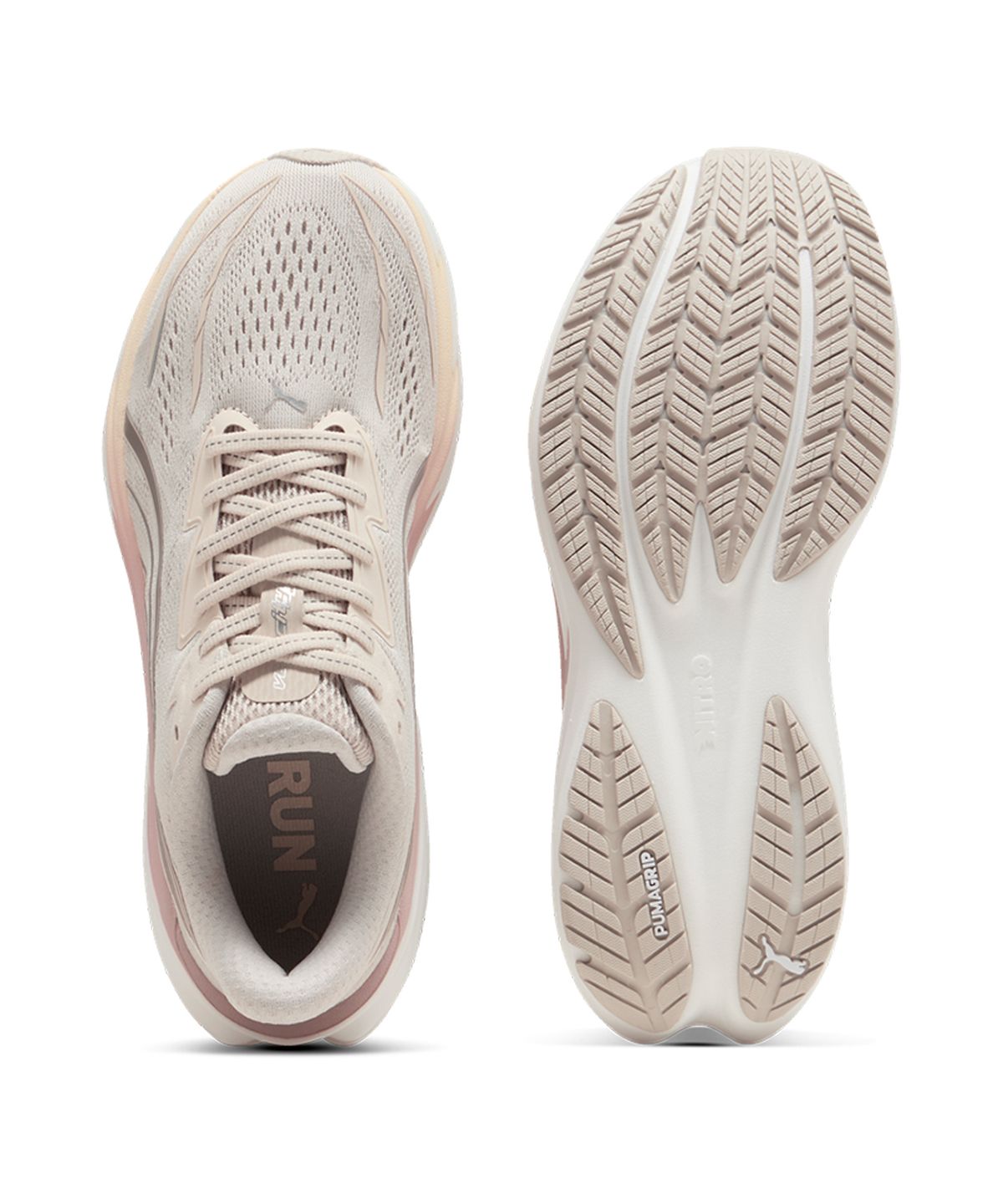 푸마(PUMA) 벨로시티 나이트로 5 우먼스 - 알파인 스노우-미스티 핑크 / 312945-08