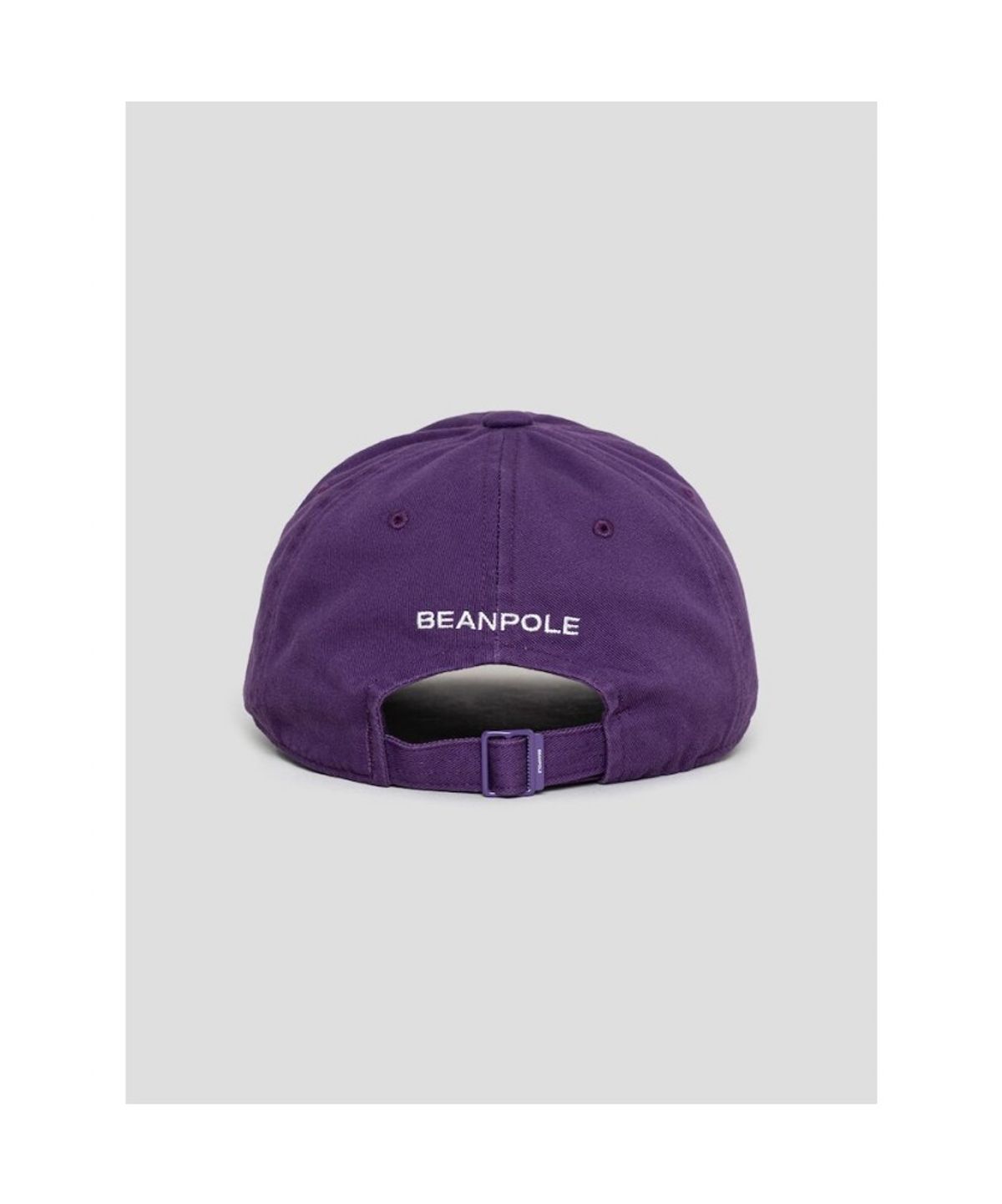 빈폴 액세서리(BEANPOLE ACCESSORY) 코튼트윌 로고 워싱 볼캡 - 퍼플