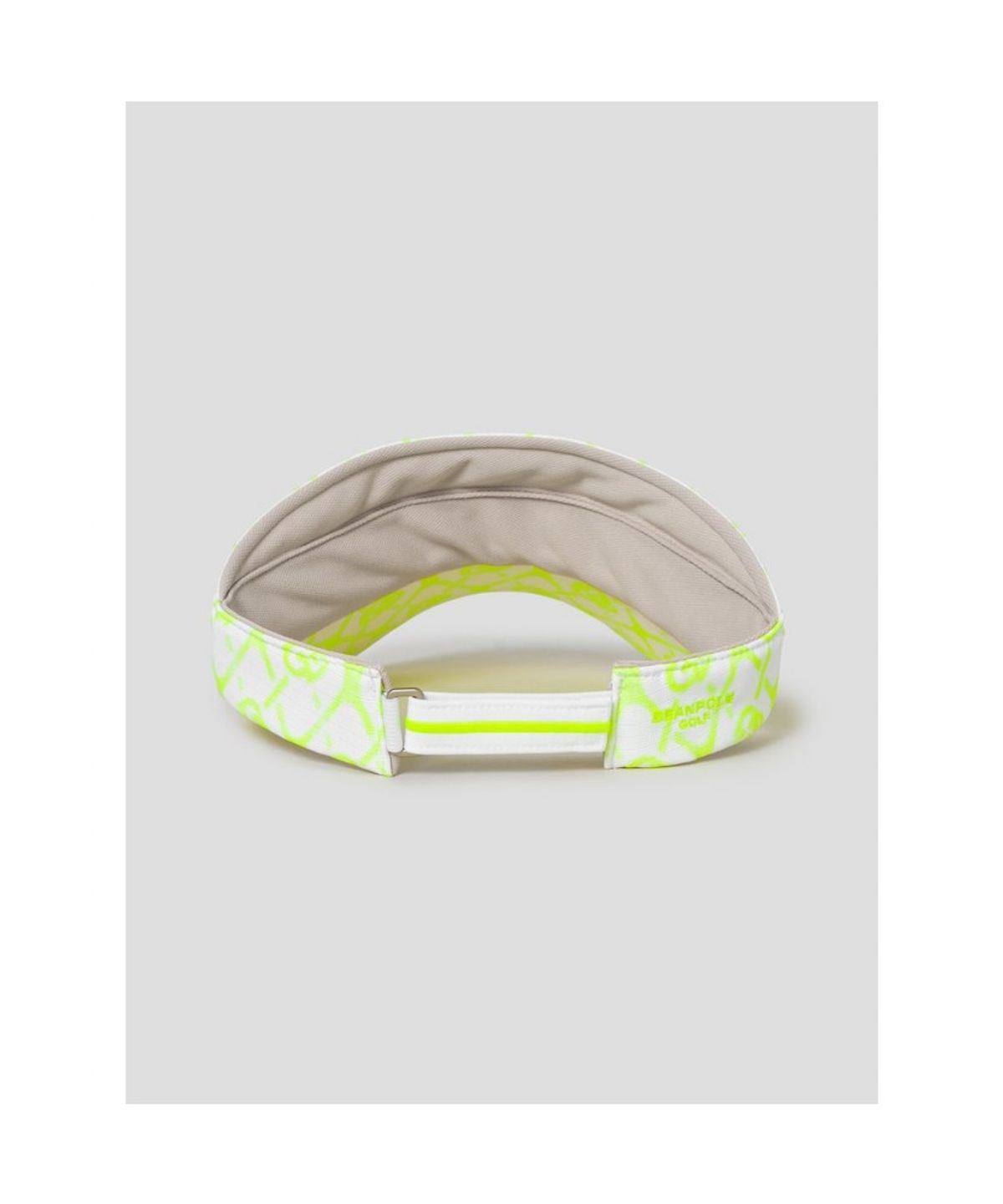 빈폴 액세서리(BEANPOLE ACCESSORY) 여성 네온 포인트 썬바이저 - 화이트