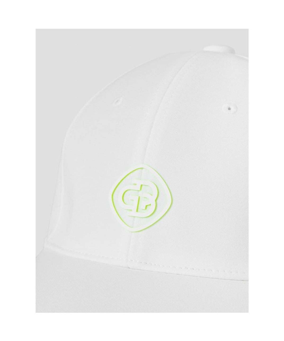 빈폴 액세서리(BEANPOLE ACCESSORY) 남성 네온 포인트 볼캡 - 화이트