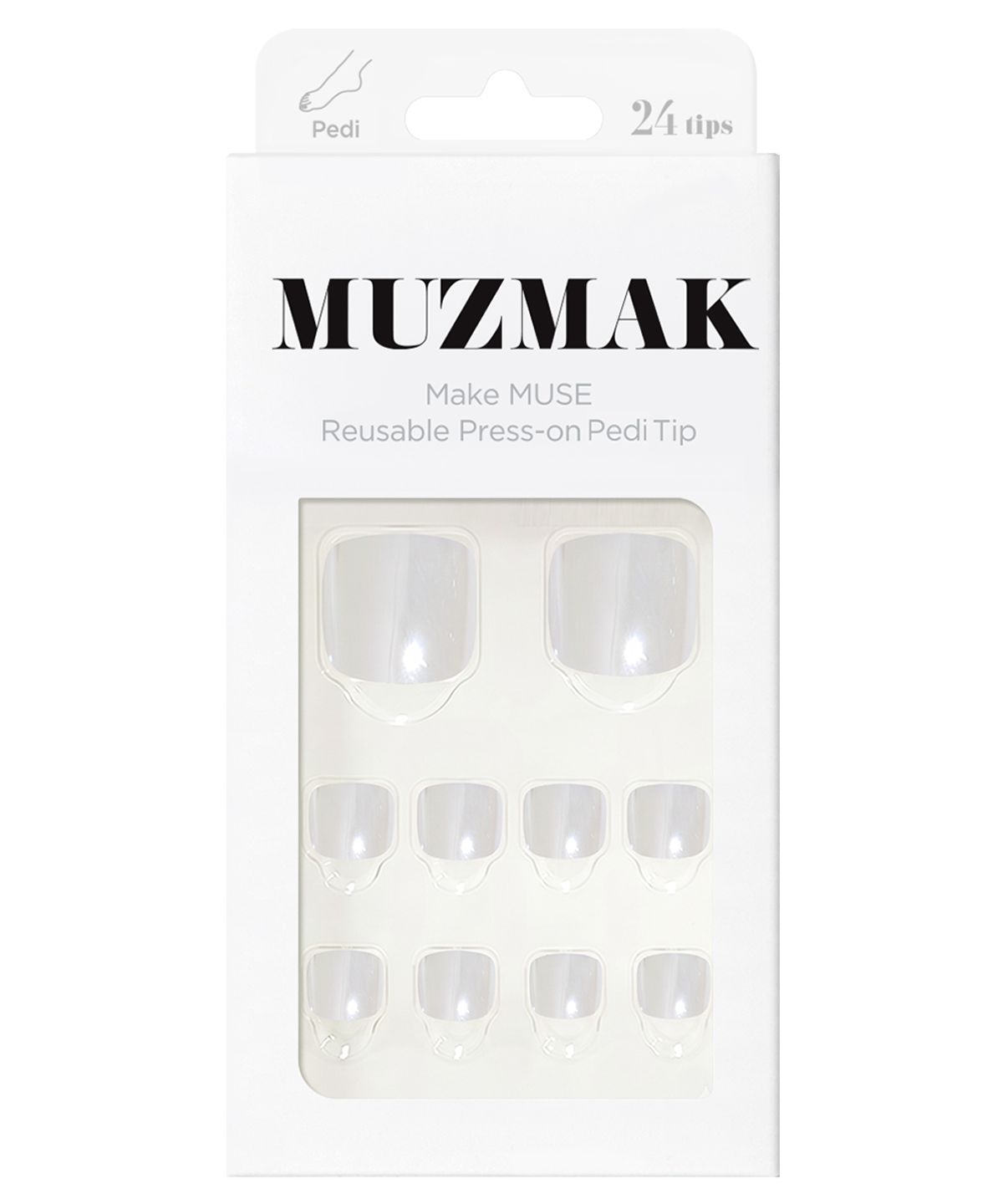 뮤즈마크(MUZMAK) 리유저블 페디팁 아이스 펄 미러(페디)