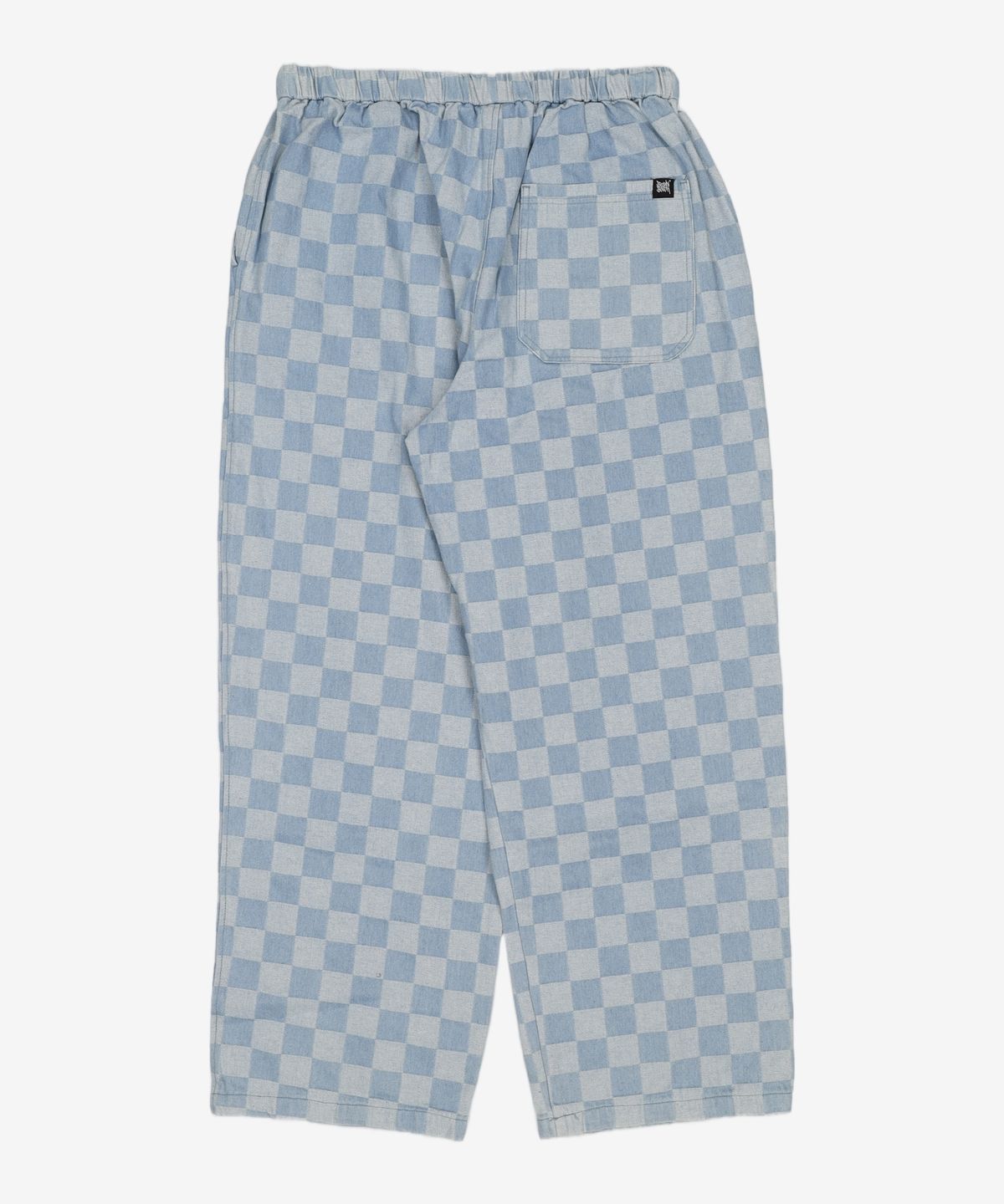 브라운브레스(BROWNBREATH) TAG CHECKER PANTS - LIGHT BLUE XL
