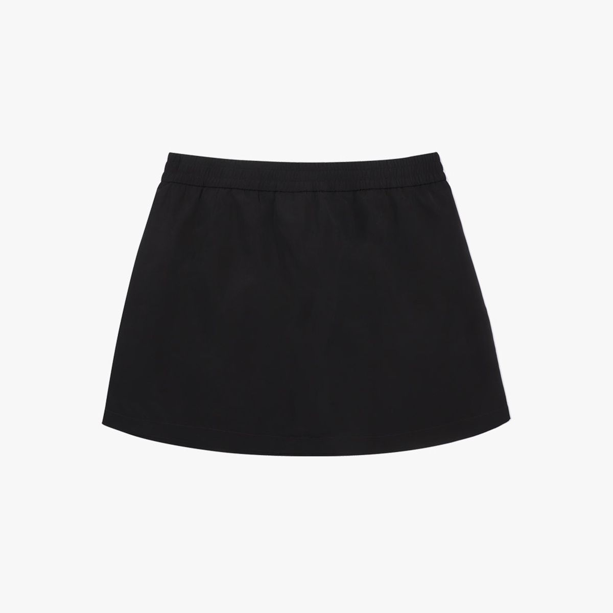 디아도라(diadora) 스트링 포인트 우븐 스커트 BLACK