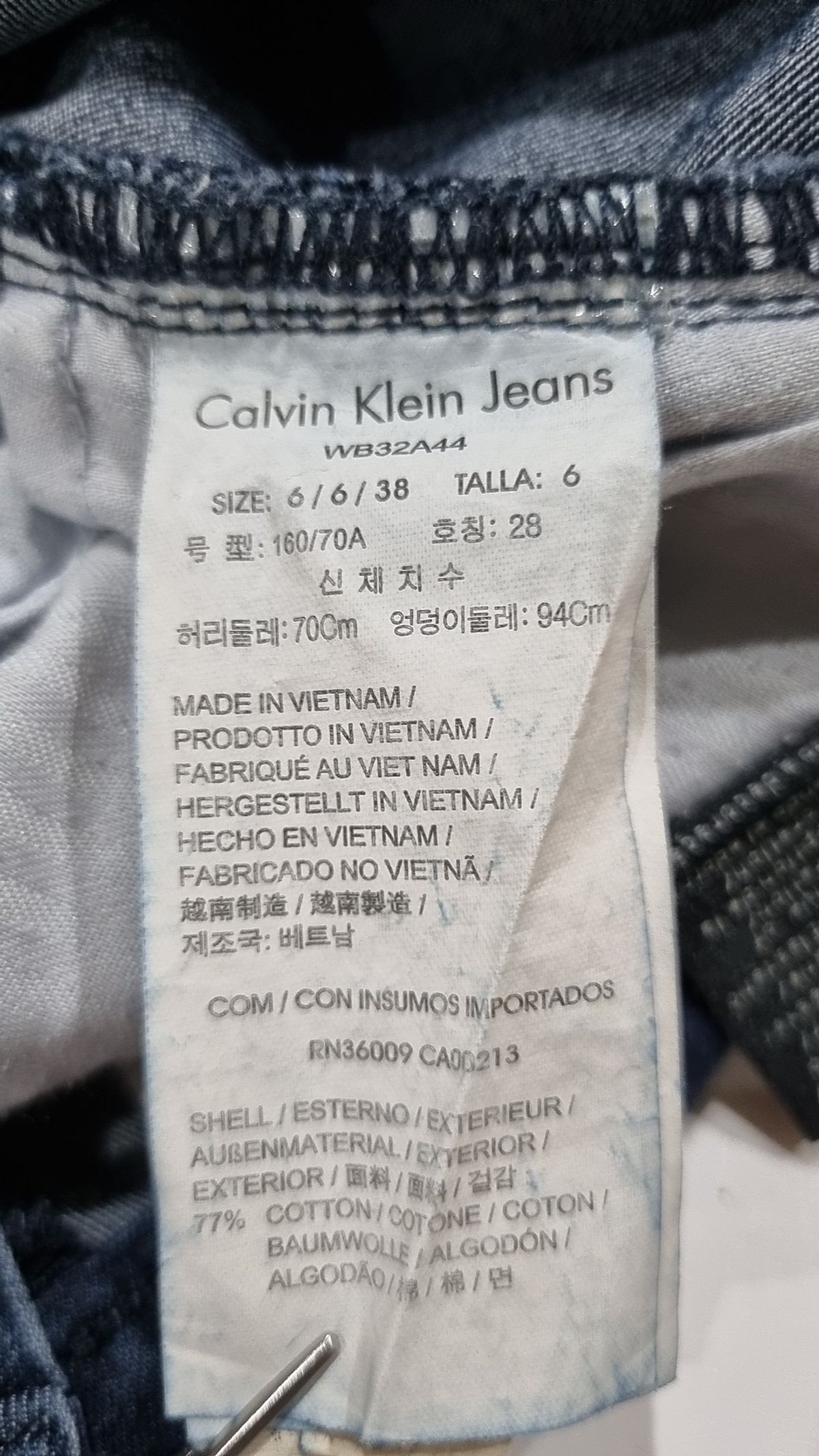 캘빈클라인 진(CALVIN KLEIN JEANS) 청/데님 팬츠 28