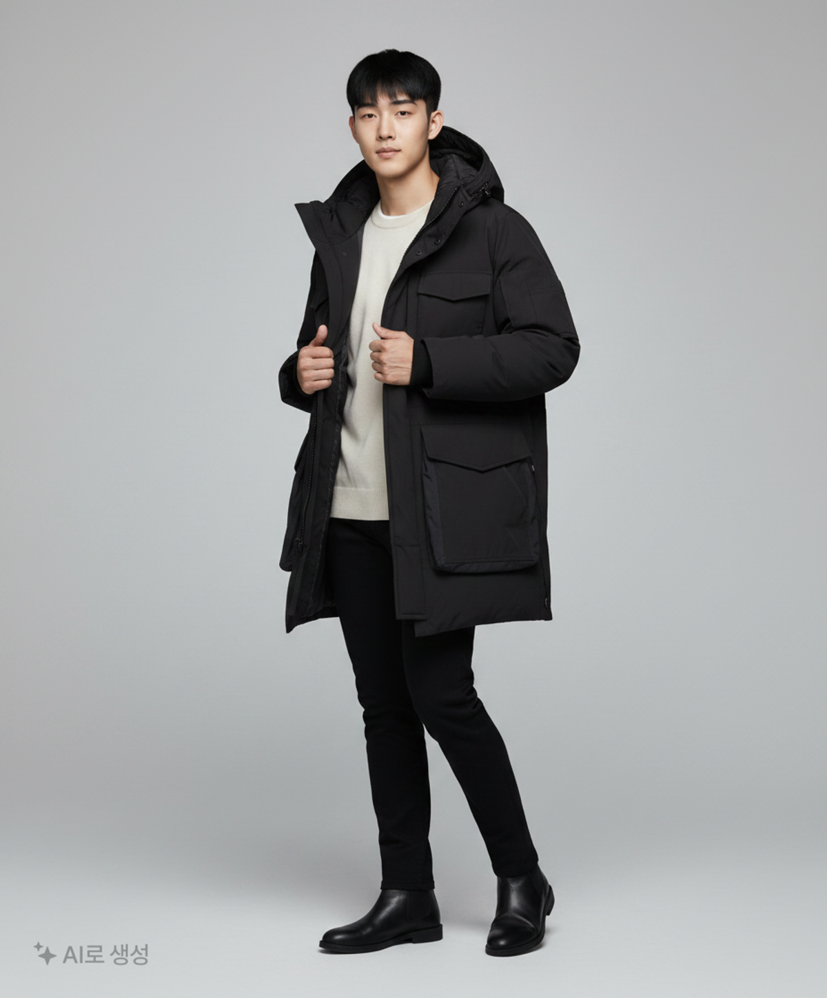 지오다노(GIORDANO) 사파리/헌팅 재킷 L