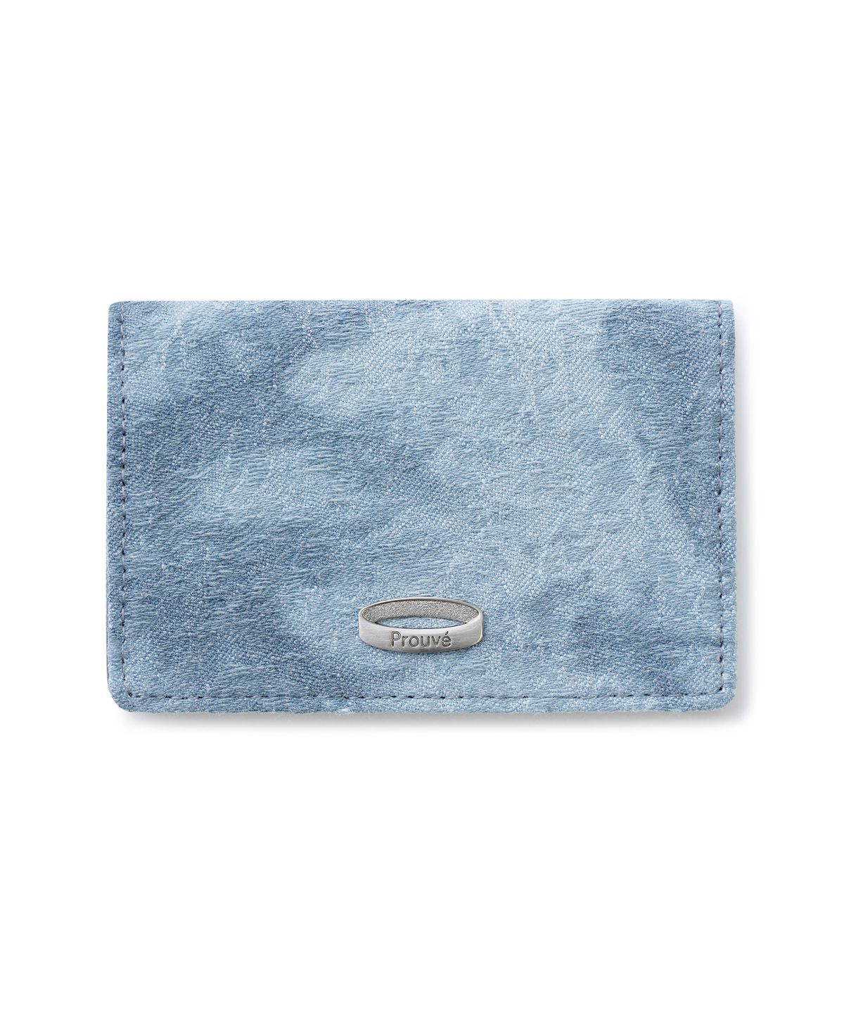 프루베(PROUVE) PR COTTON CARD CASE - DENIM