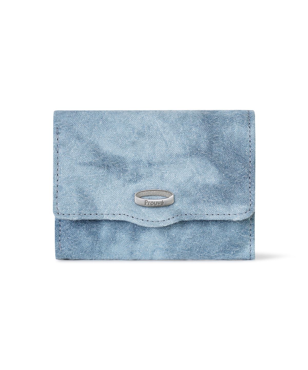 프루베(PROUVE) PR COTTON FLAP WALLET - DENIM