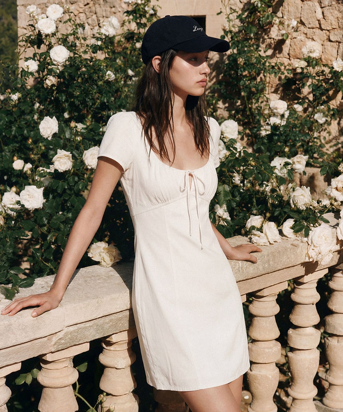 르브제(LEVEJE) Merci Ballcap (Navy)