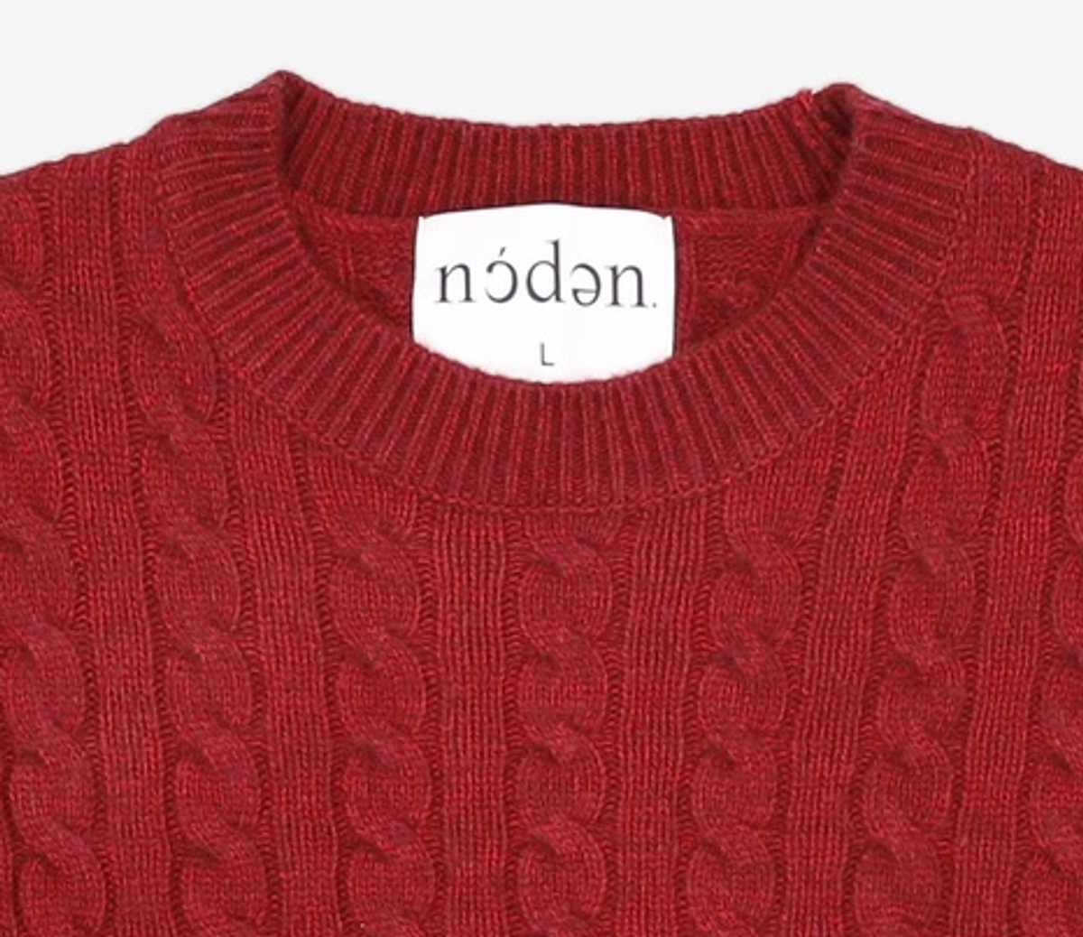 노든(NODEN) SOFT WOOL BLEND CROP KNIT - 11COLOR L