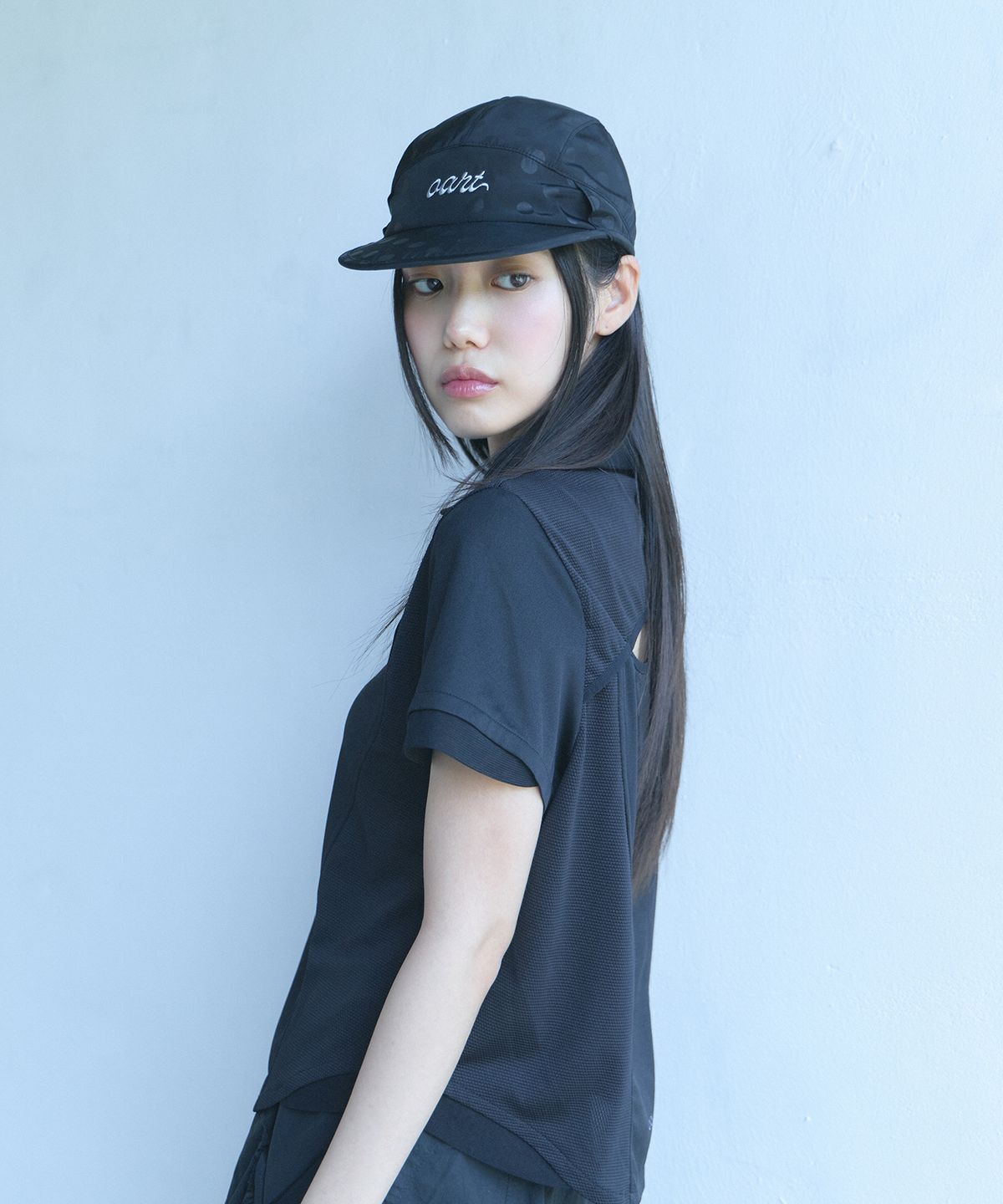 오아트(OART) Wave Nylon Camp Cap [BLACK DOT]
