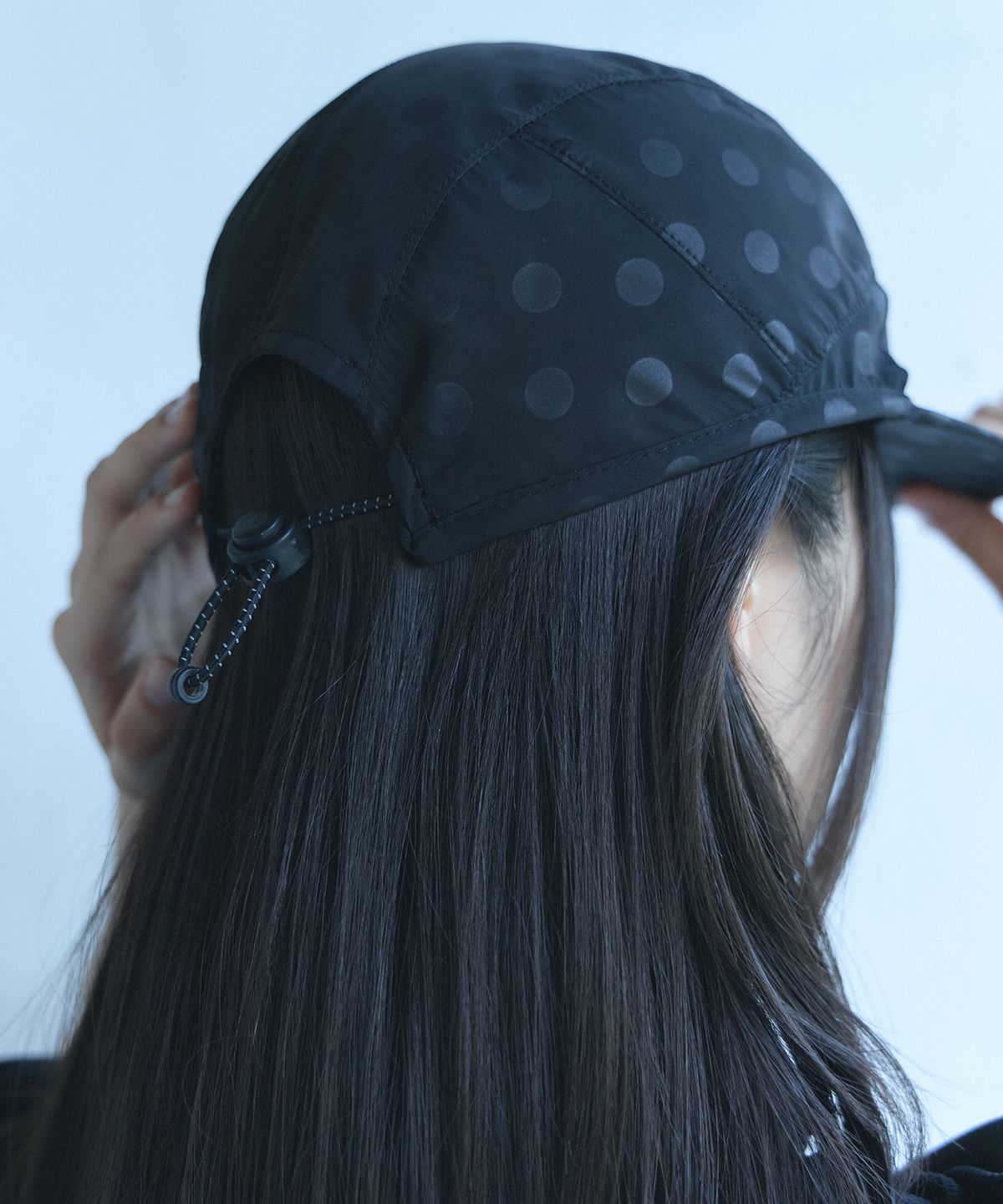 오아트(OART) Wave Nylon Camp Cap [BLACK DOT]