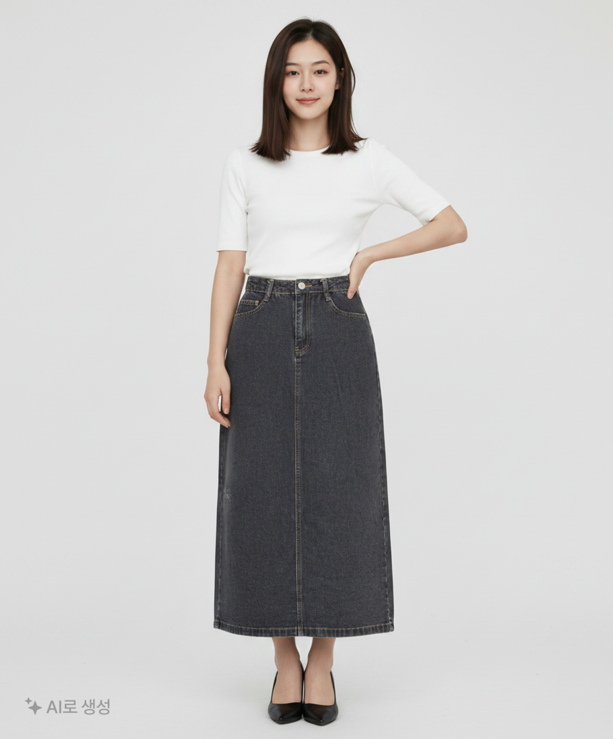 코코진스(Co. Co Jeans) 롱스커트 M