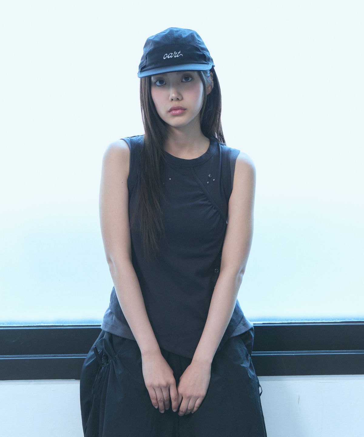 오아트(OART) Wave Nylon Camp Cap [BLACK]