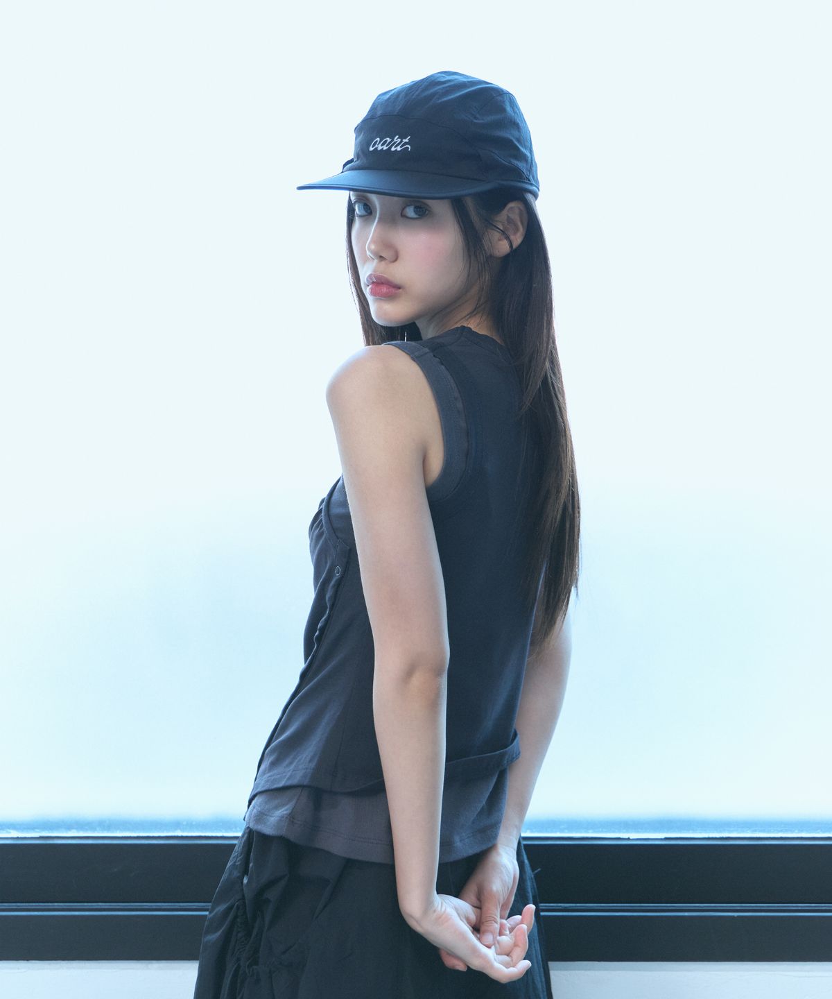 오아트(OART) Wave Nylon Camp Cap [BLACK]