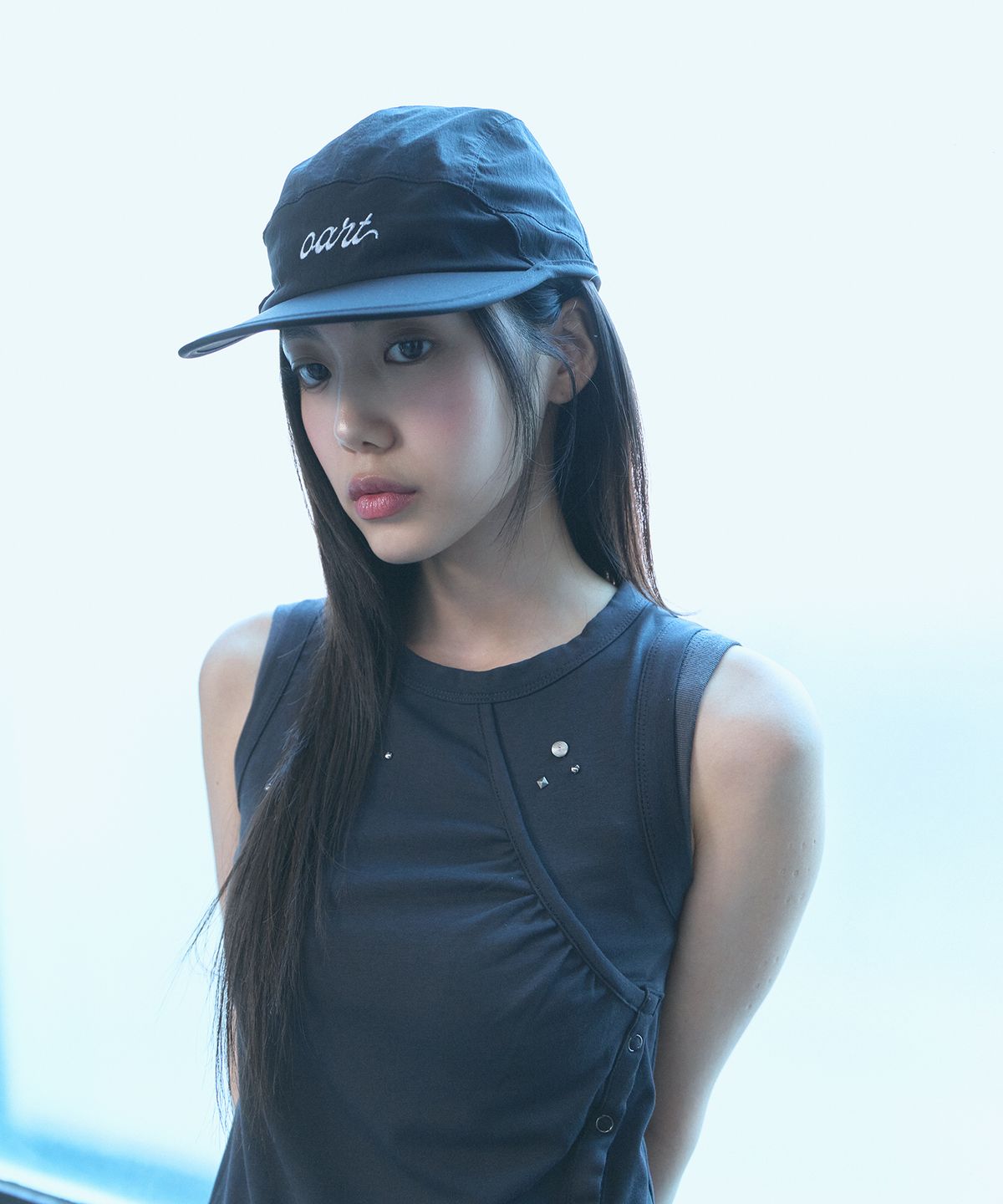 오아트(OART) Wave Nylon Camp Cap [BLACK]
