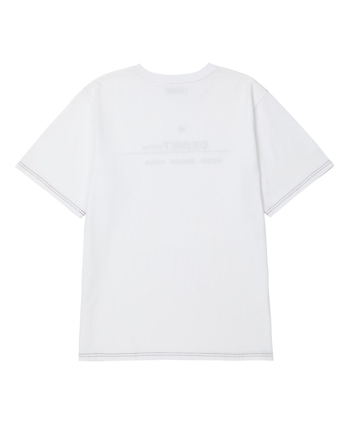 다이닛(DEINET) LOGO CITY T-SHIRT IN WHITE
