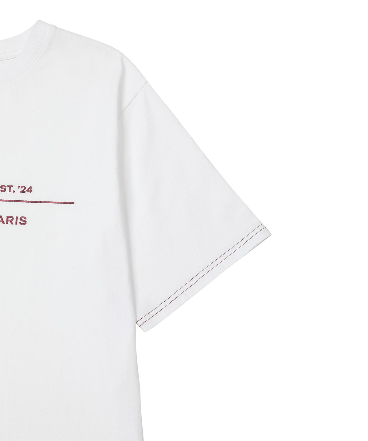 다이닛(DEINET) LOGO CITY T-SHIRT IN WHITE