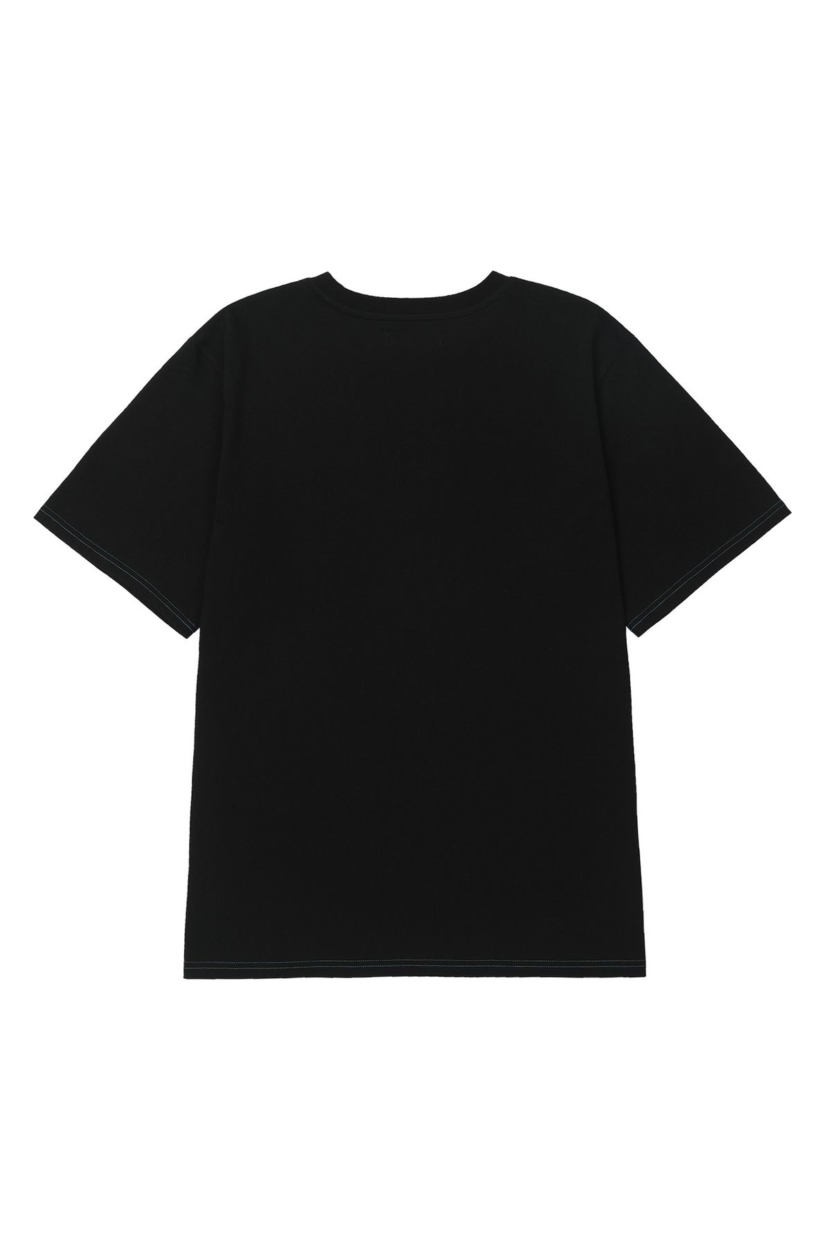 다이닛(DEINET) LOGO CITY T-SHIRT IN BLACK